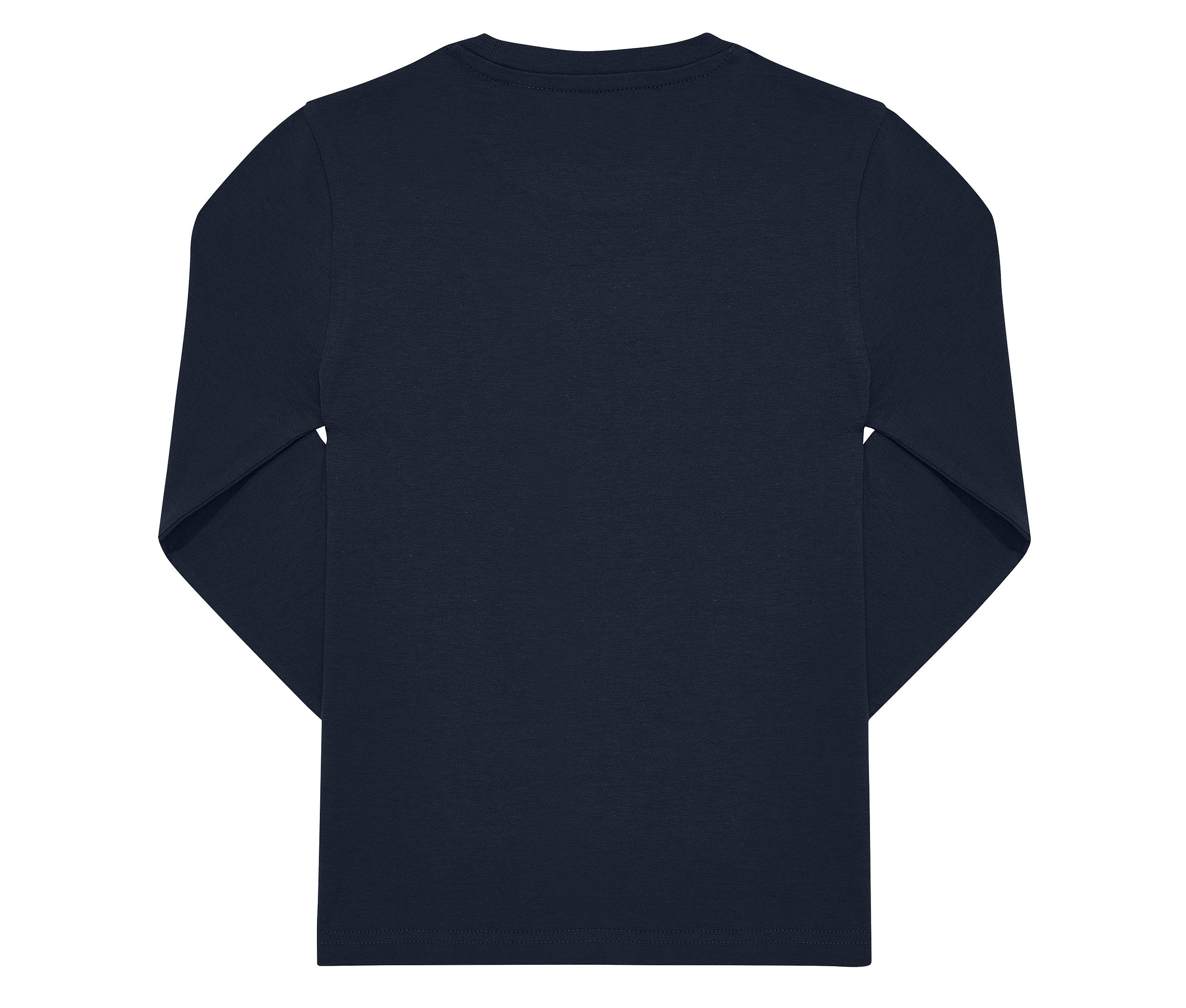 Tee-Shirt Manches Longues Enfant 150 - Navy