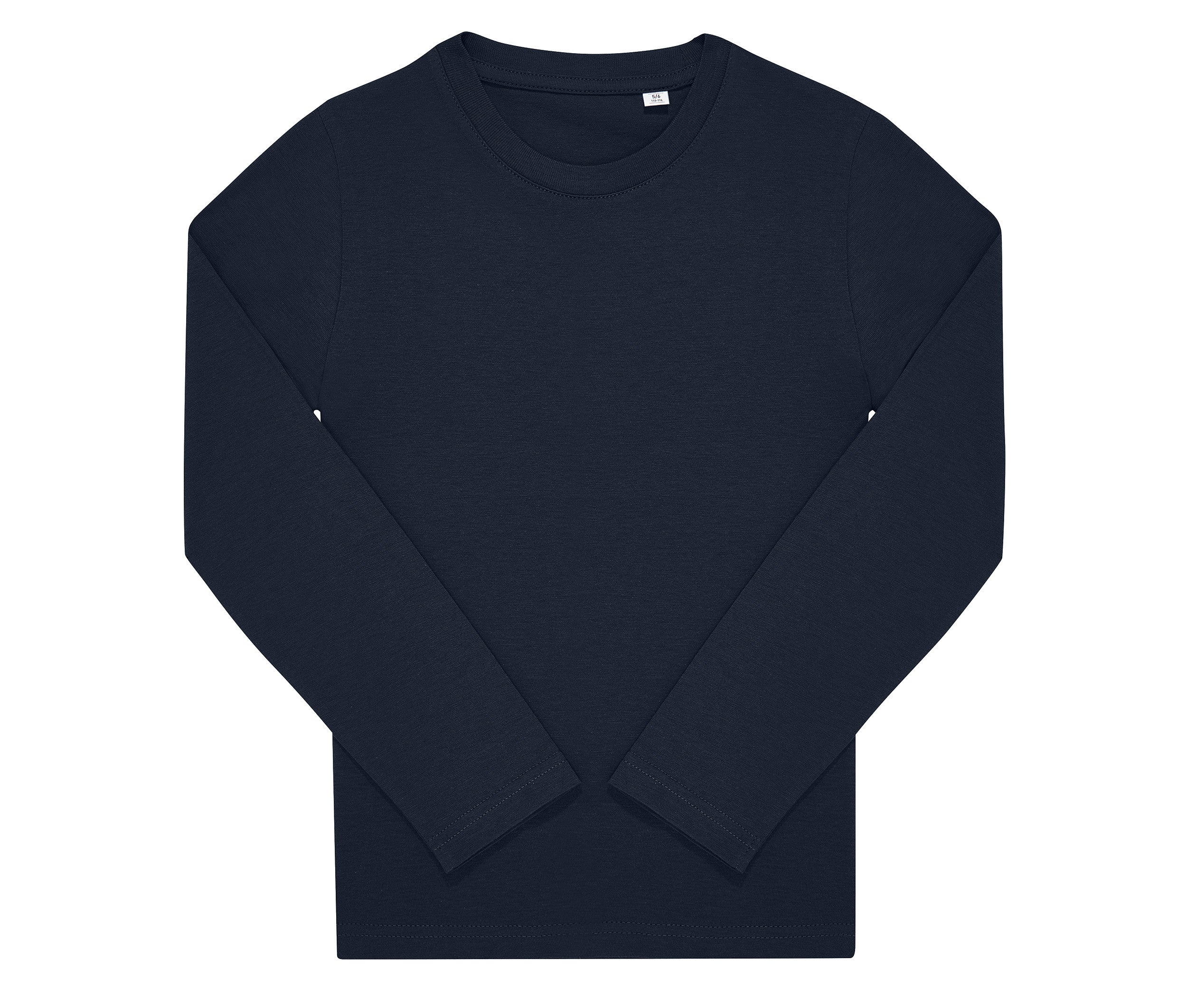 Tee-Shirt Manches Longues Enfant 150 - Navy