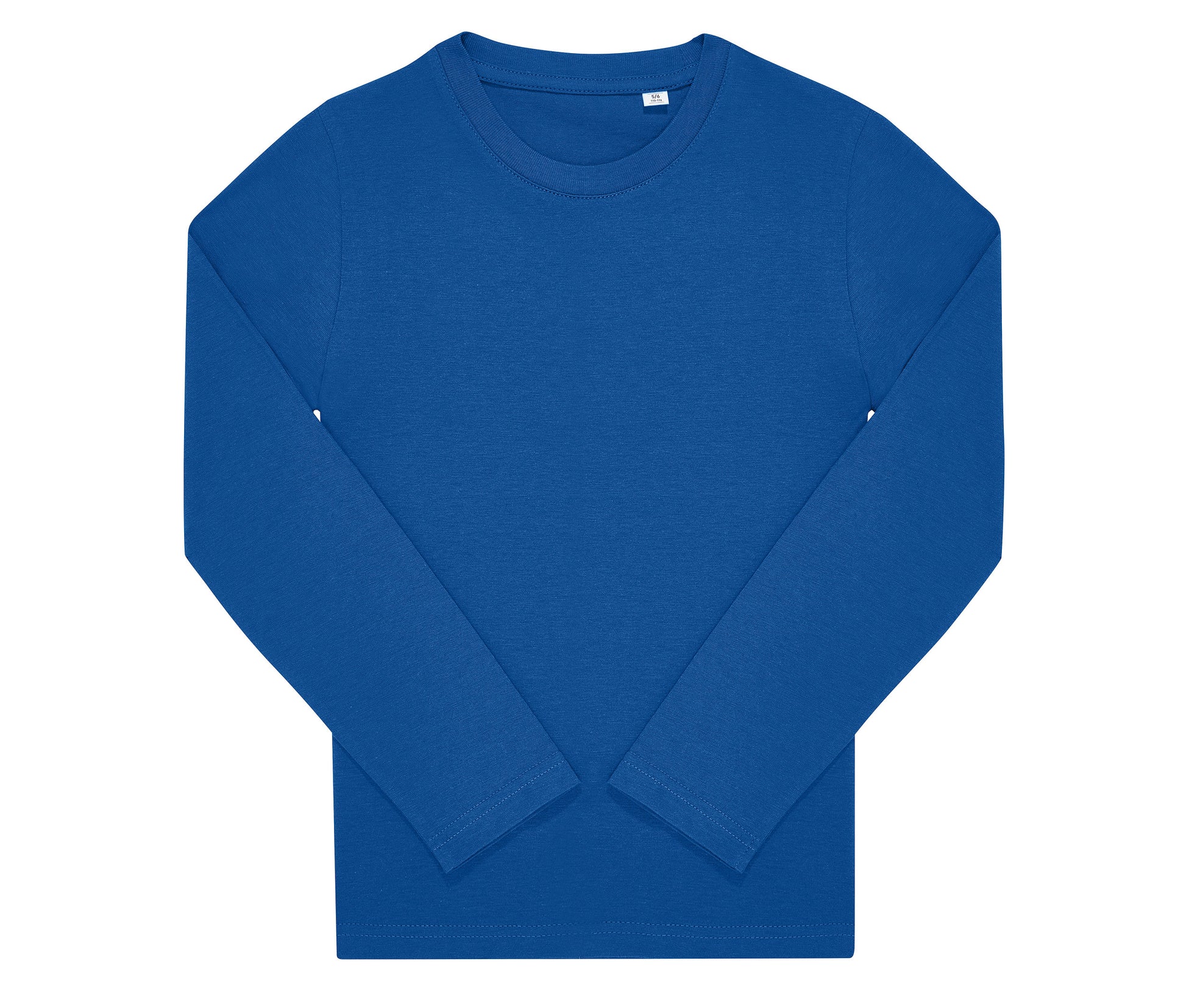 Tee-Shirt Manches Longues Enfant 150 - Royal Blue