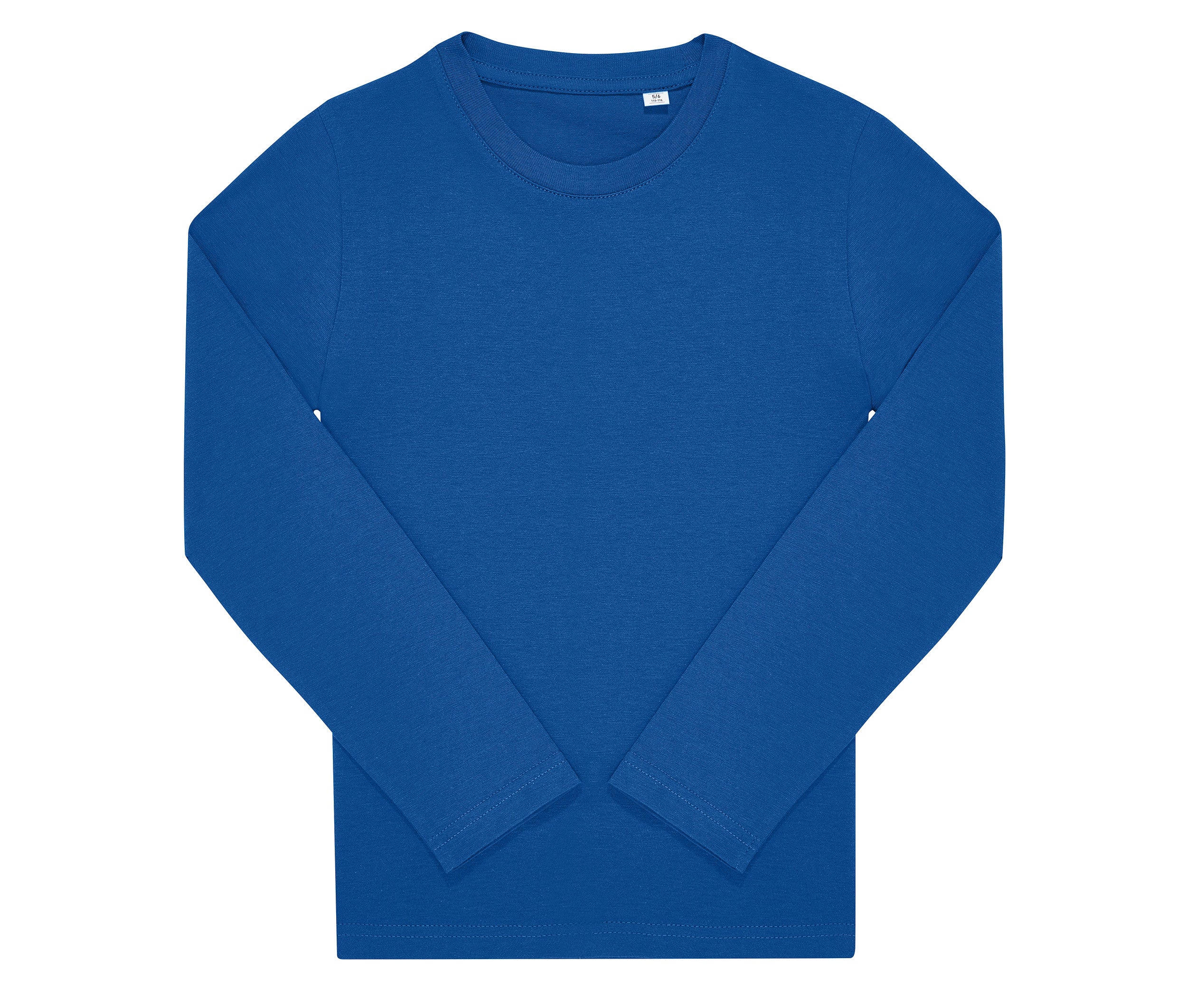 Tee-Shirt Manches Longues Enfant 150 - Royal Blue