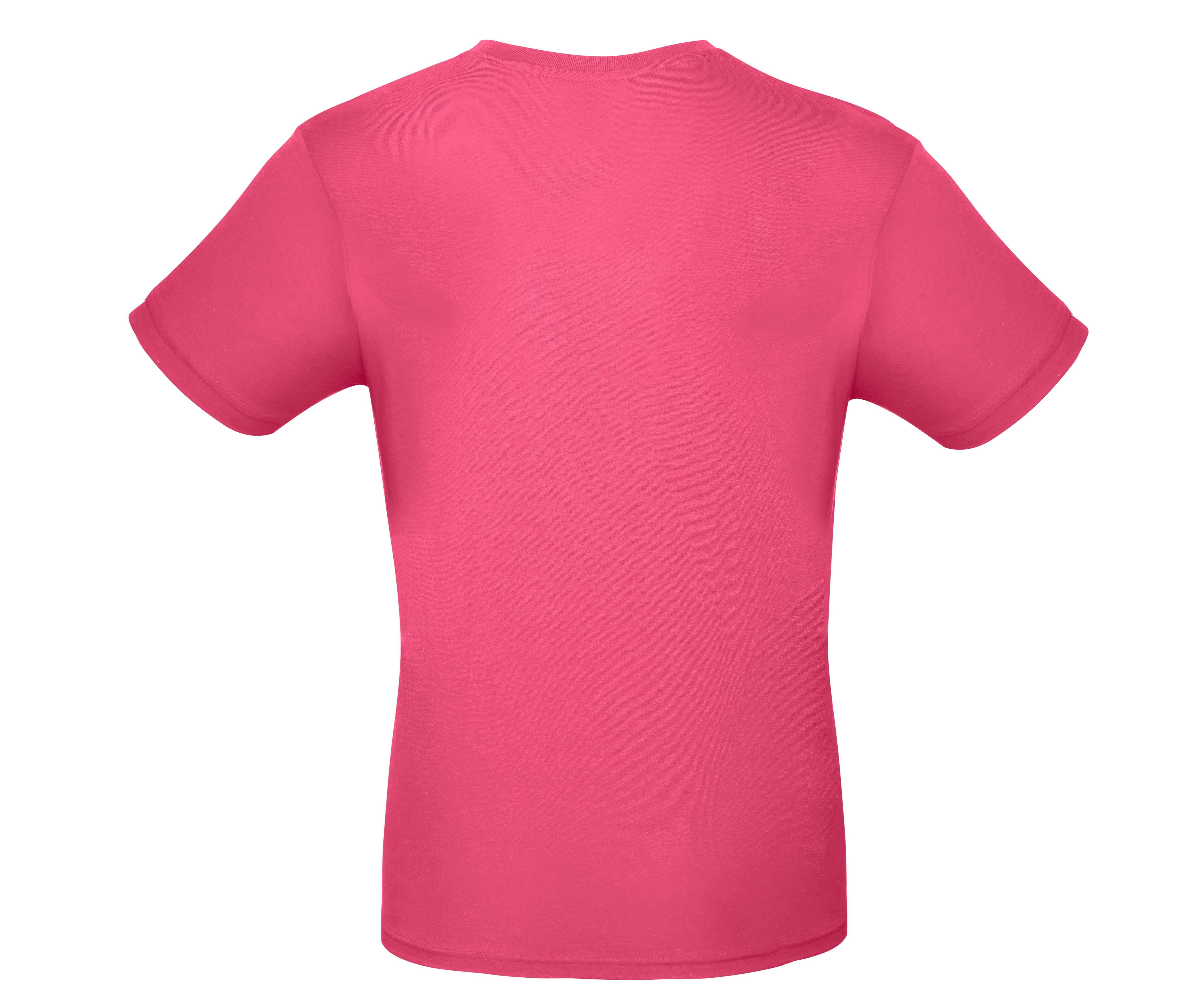 Tee-Shirt Homme Col Rond 150 - Fuchsia