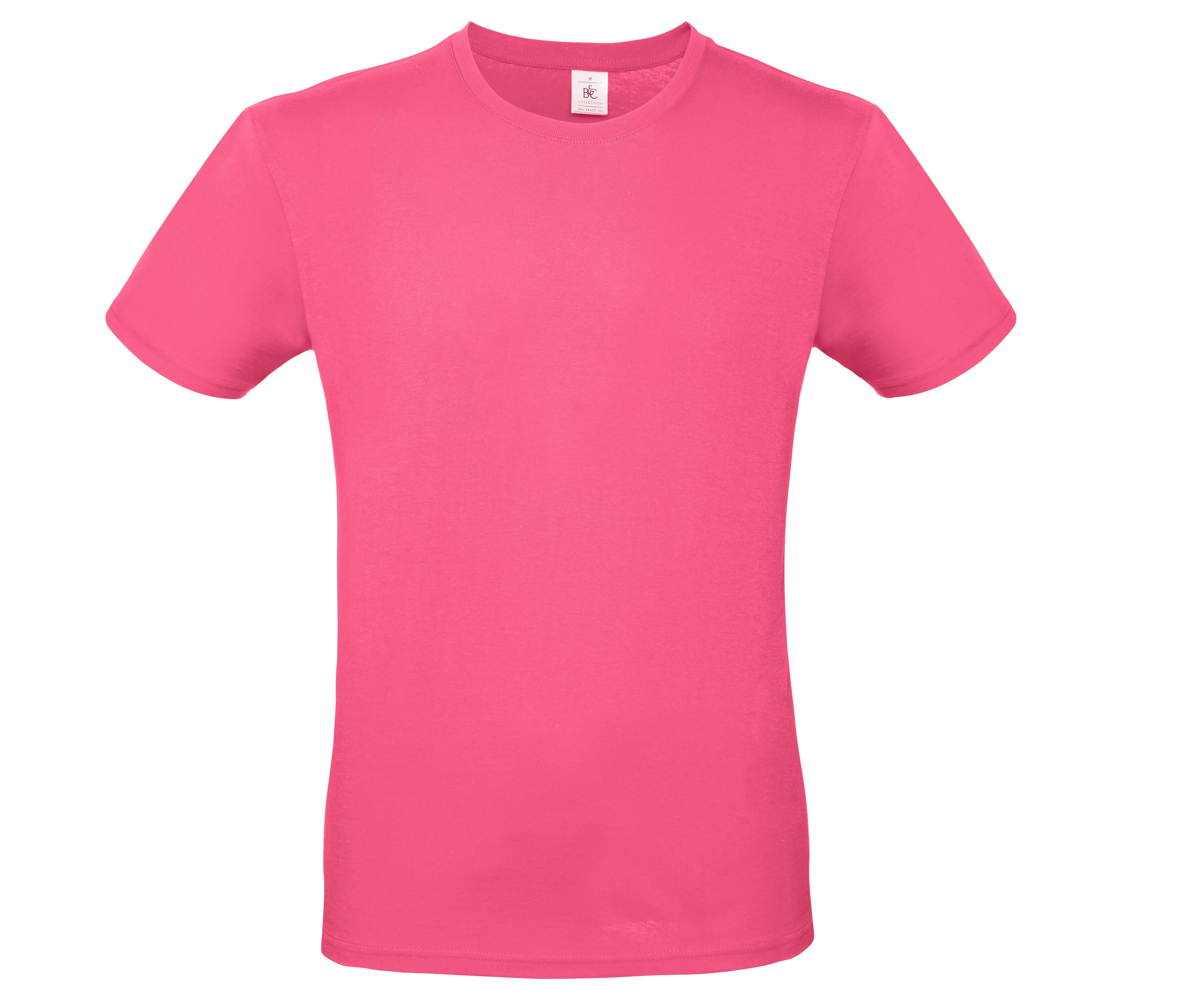 Tee-Shirt Homme Col Rond 150 - Fuchsia