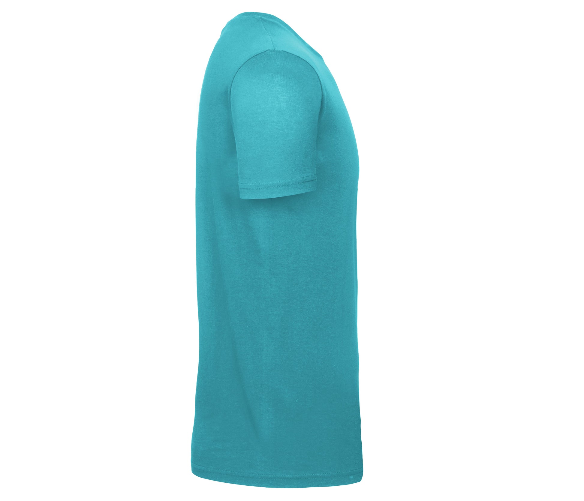 Tee-Shirt Homme Col Rond 150 - Real Turquoise