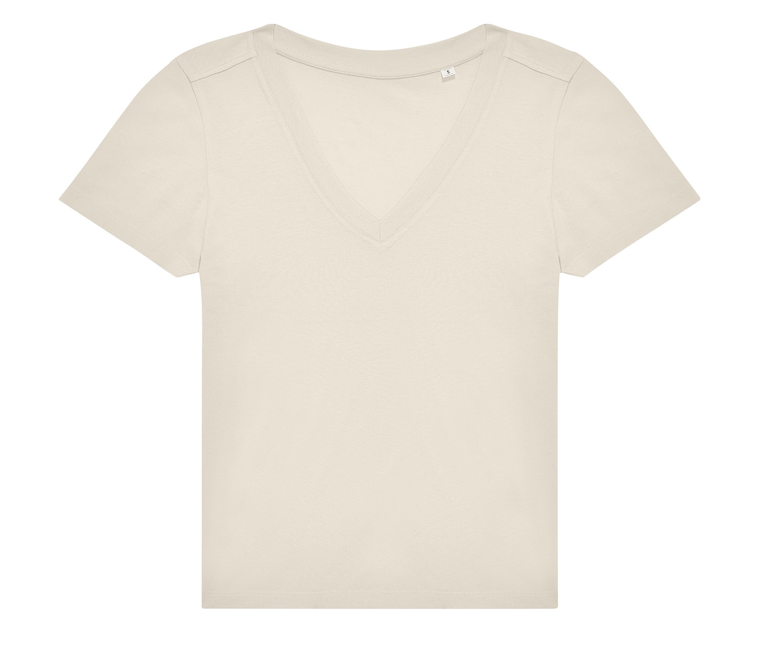 Tee-Shirt Femme Col V 150 - Off White