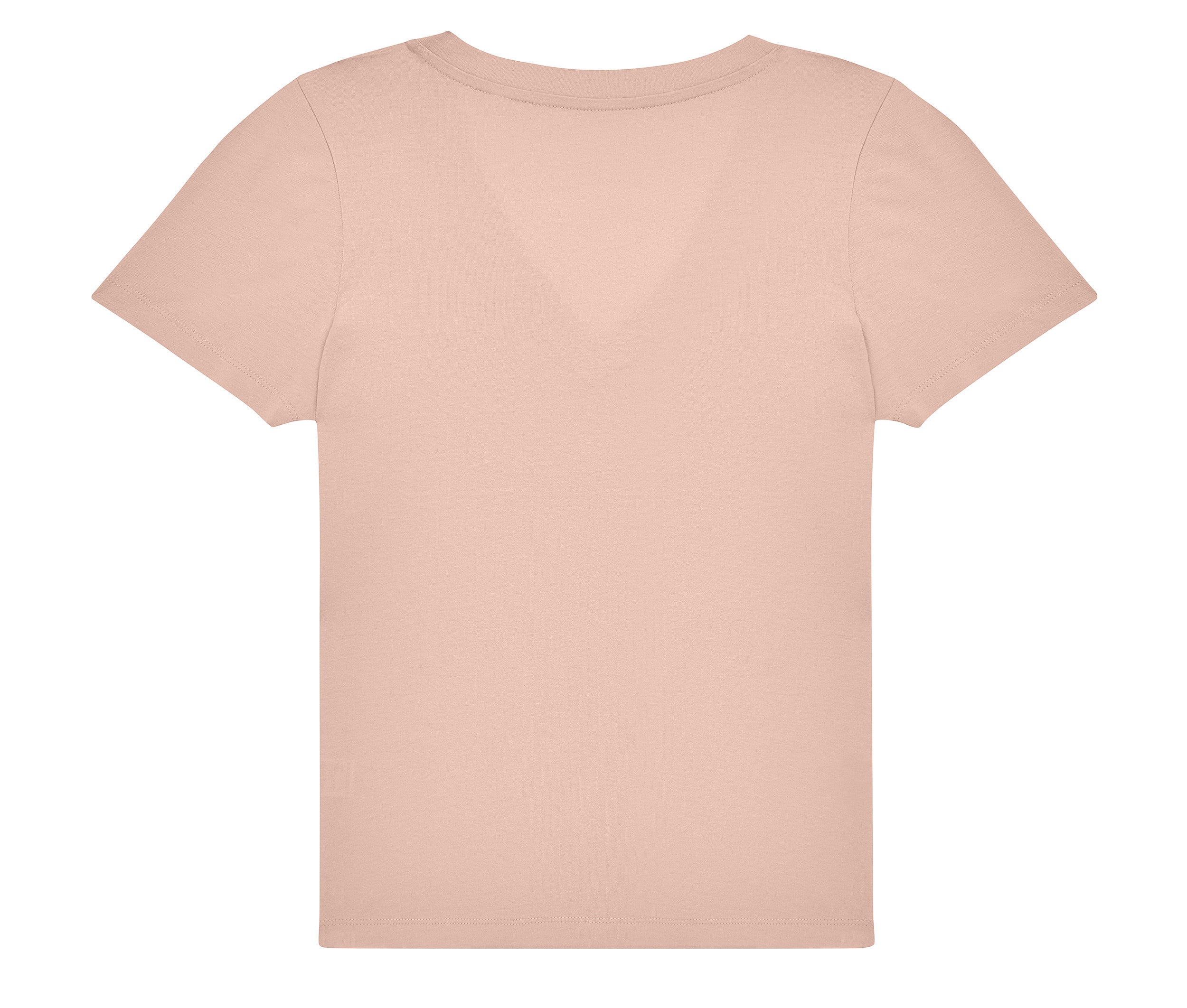 Tee-Shirt Femme Col V 150 - Soft Rose
