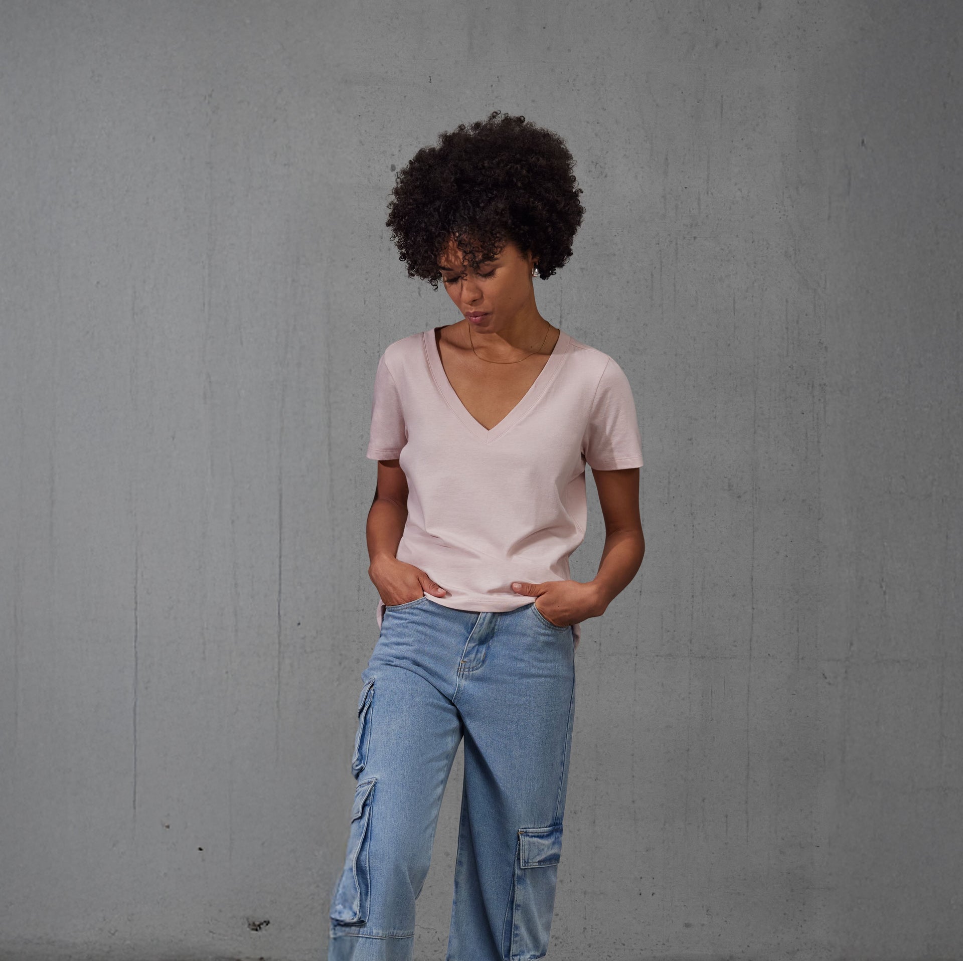Tee-shirt femme col V 150