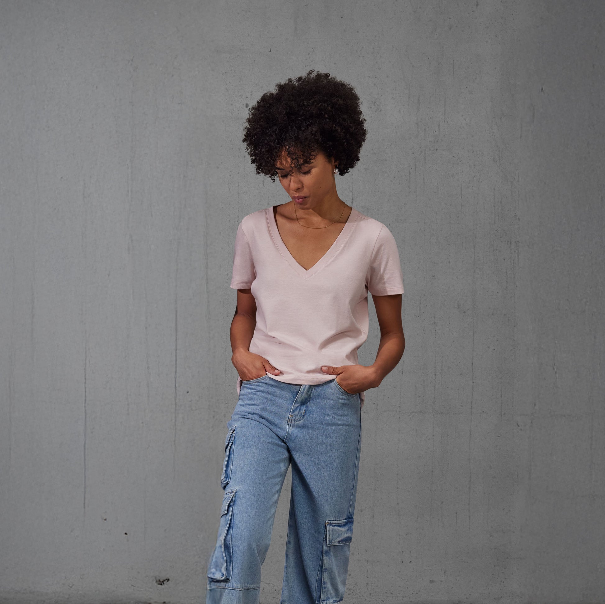 Tee-shirt femme col V 150