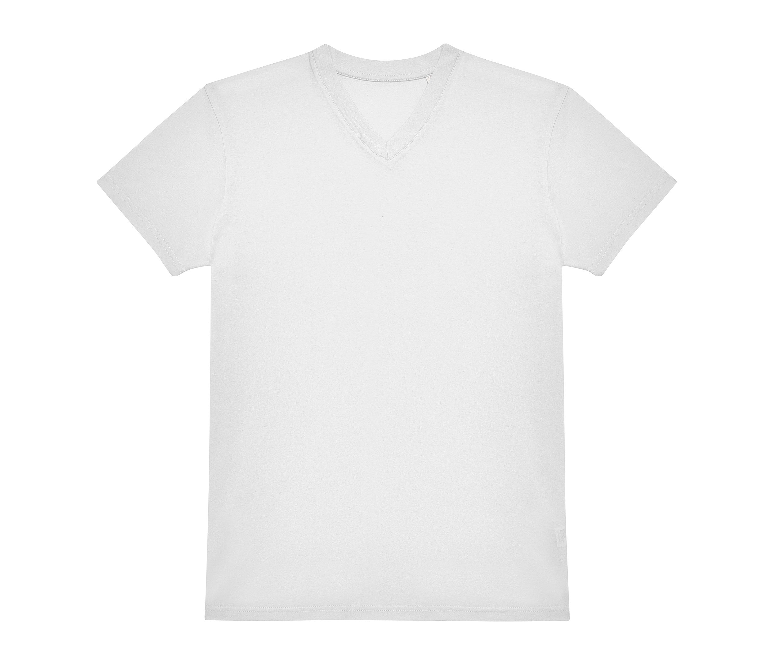 Tee-Shirt Homme Col V 150 - White