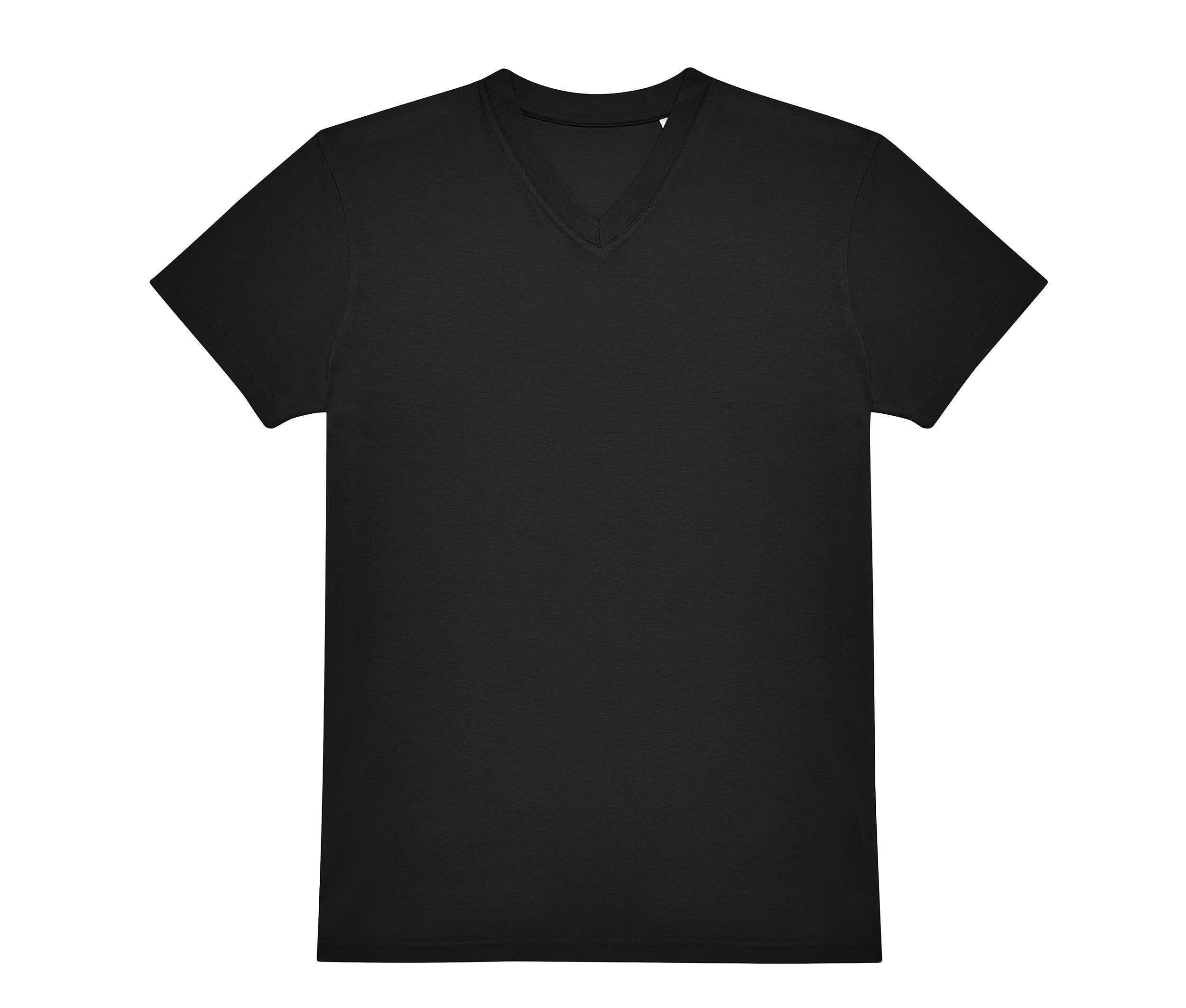 Tee-Shirt Homme Col V 150 - Black
