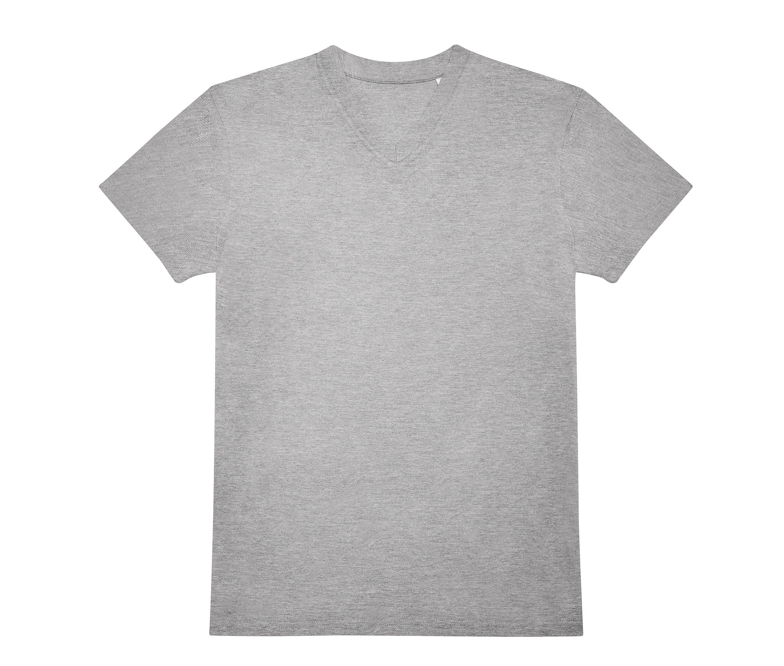 Tee-Shirt Homme Col V 150 - Sport Grey