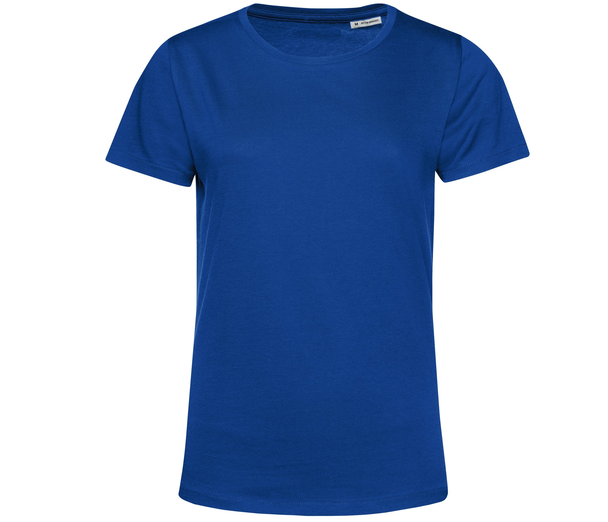 Tee-Shirt Femme Col Rond 150 Organique - Royal