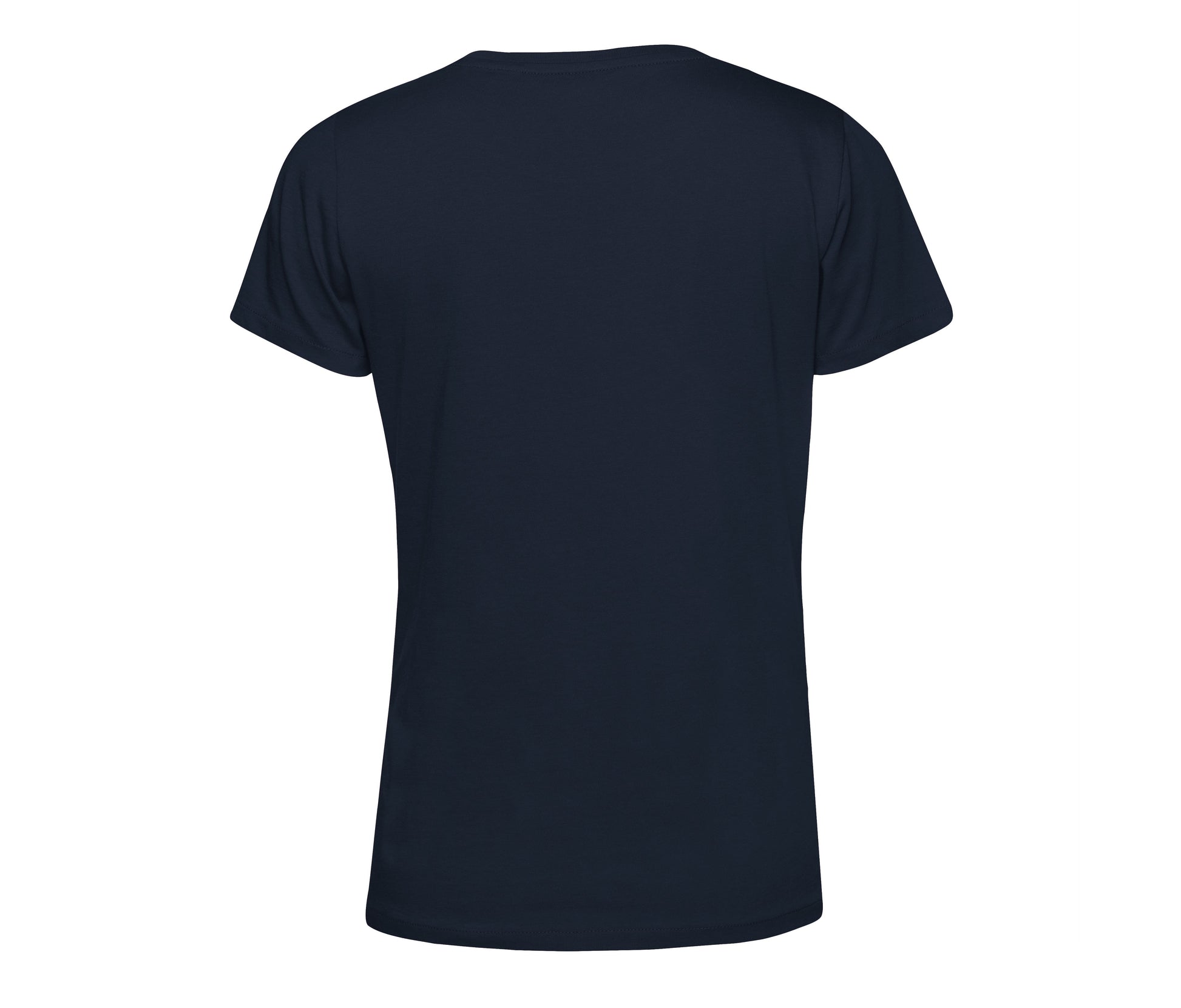 Tee-Shirt Femme Col Rond 150 Organique - Navy