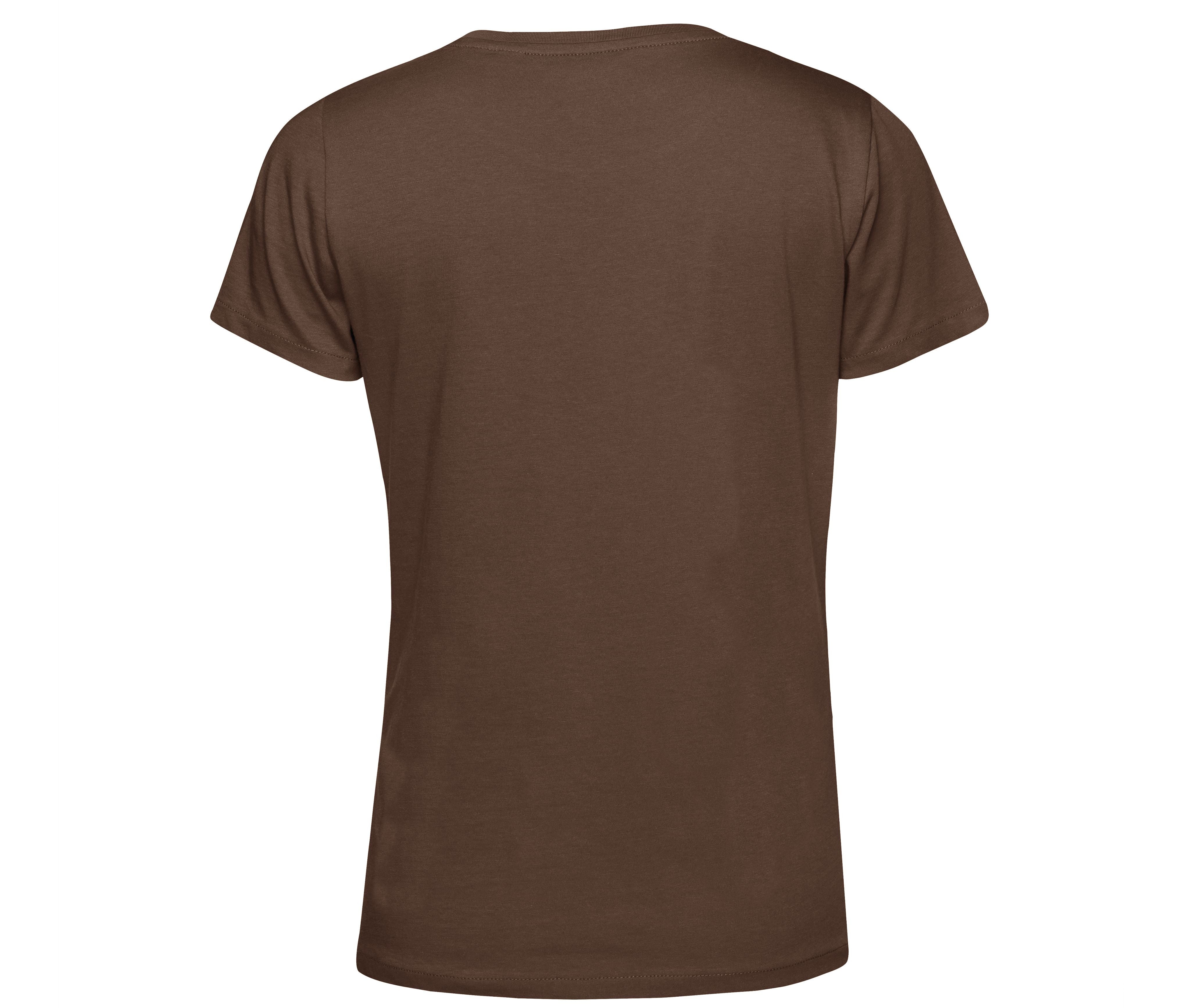 Tee-Shirt Femme Col Rond 150 Organique - Mocha