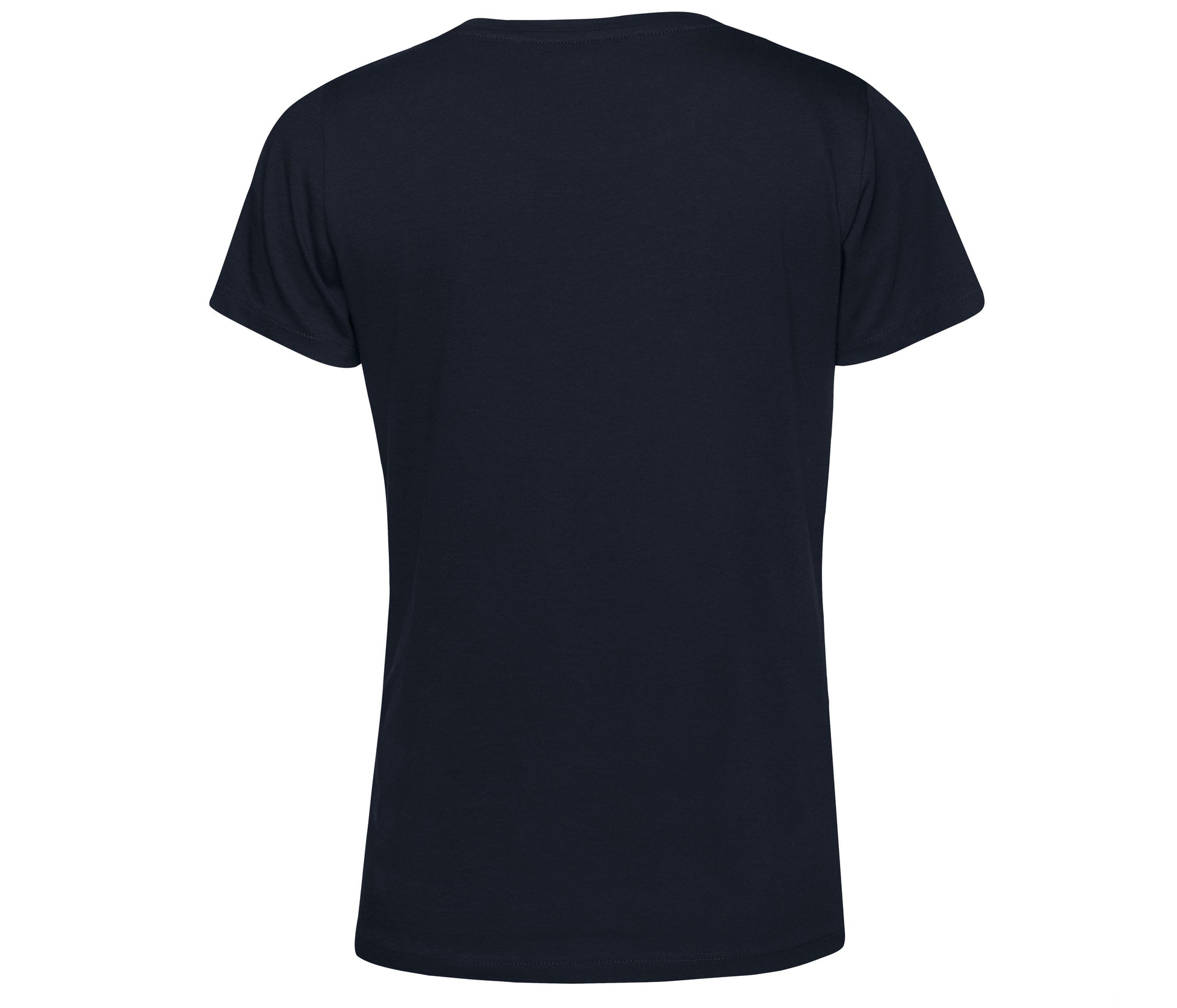Tee-Shirt Femme Col Rond 150 Organique - Navy Blue