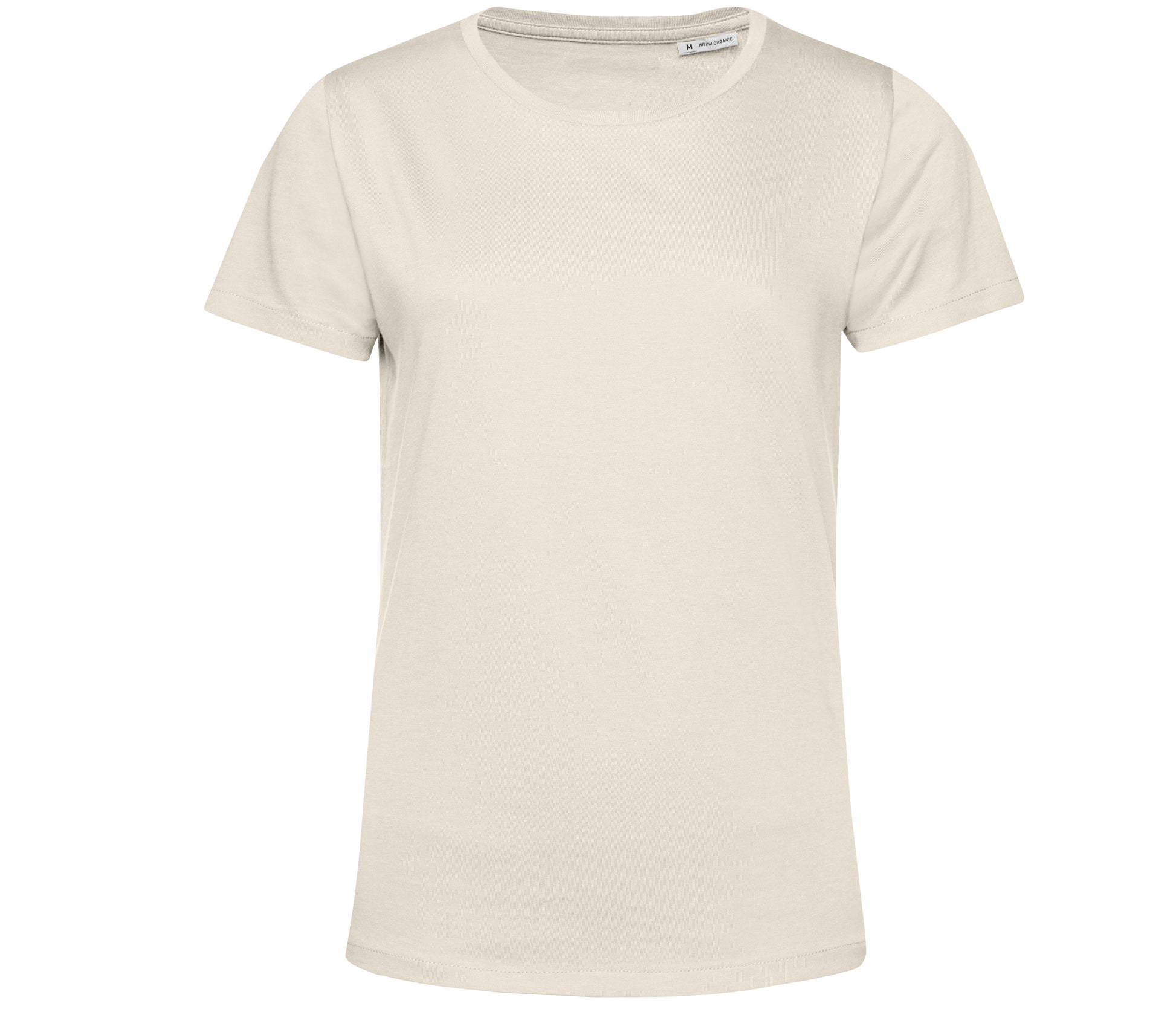 Tee-Shirt Femme Col Rond 150 Organique - Off White