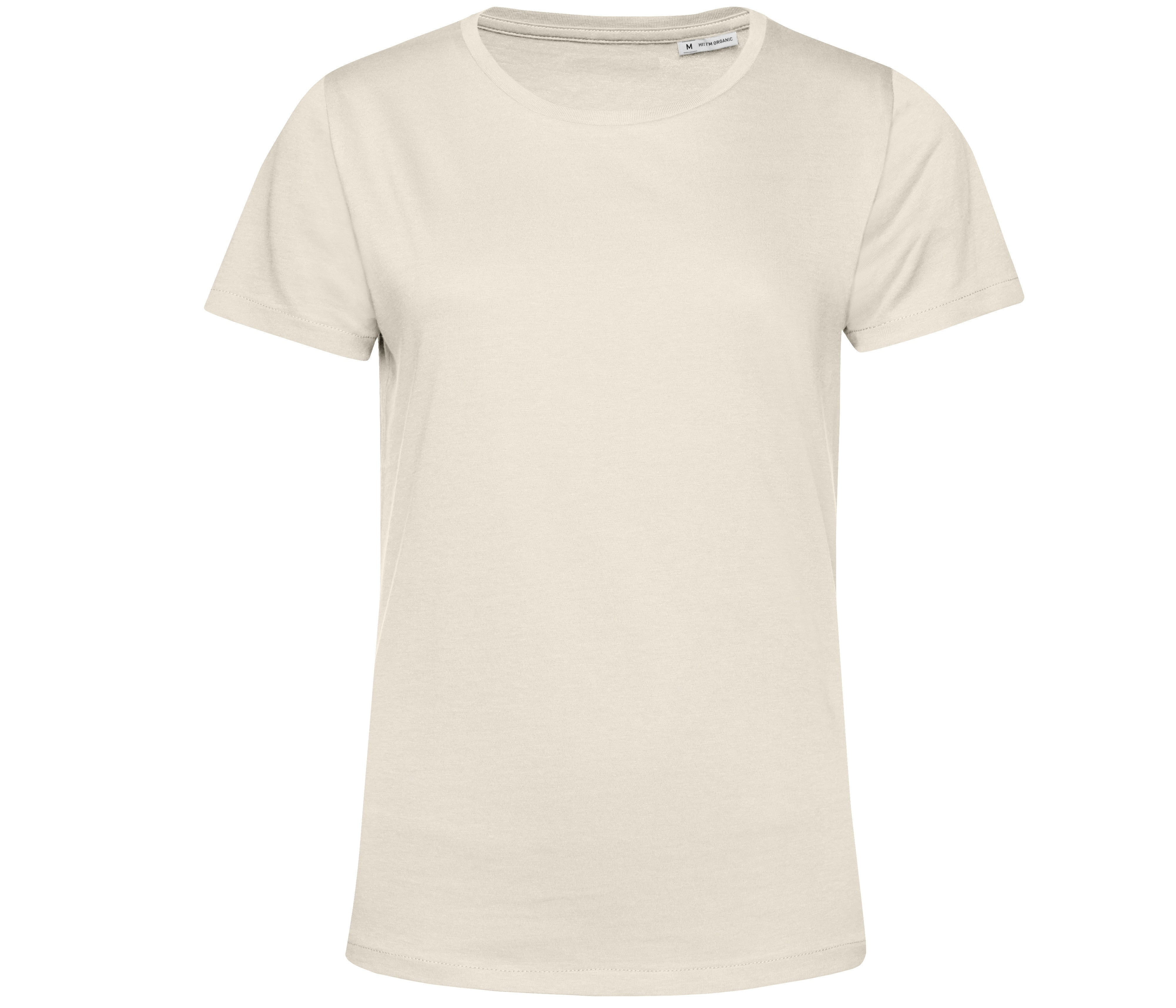 Tee-Shirt Femme Col Rond 150 Organique - Off White