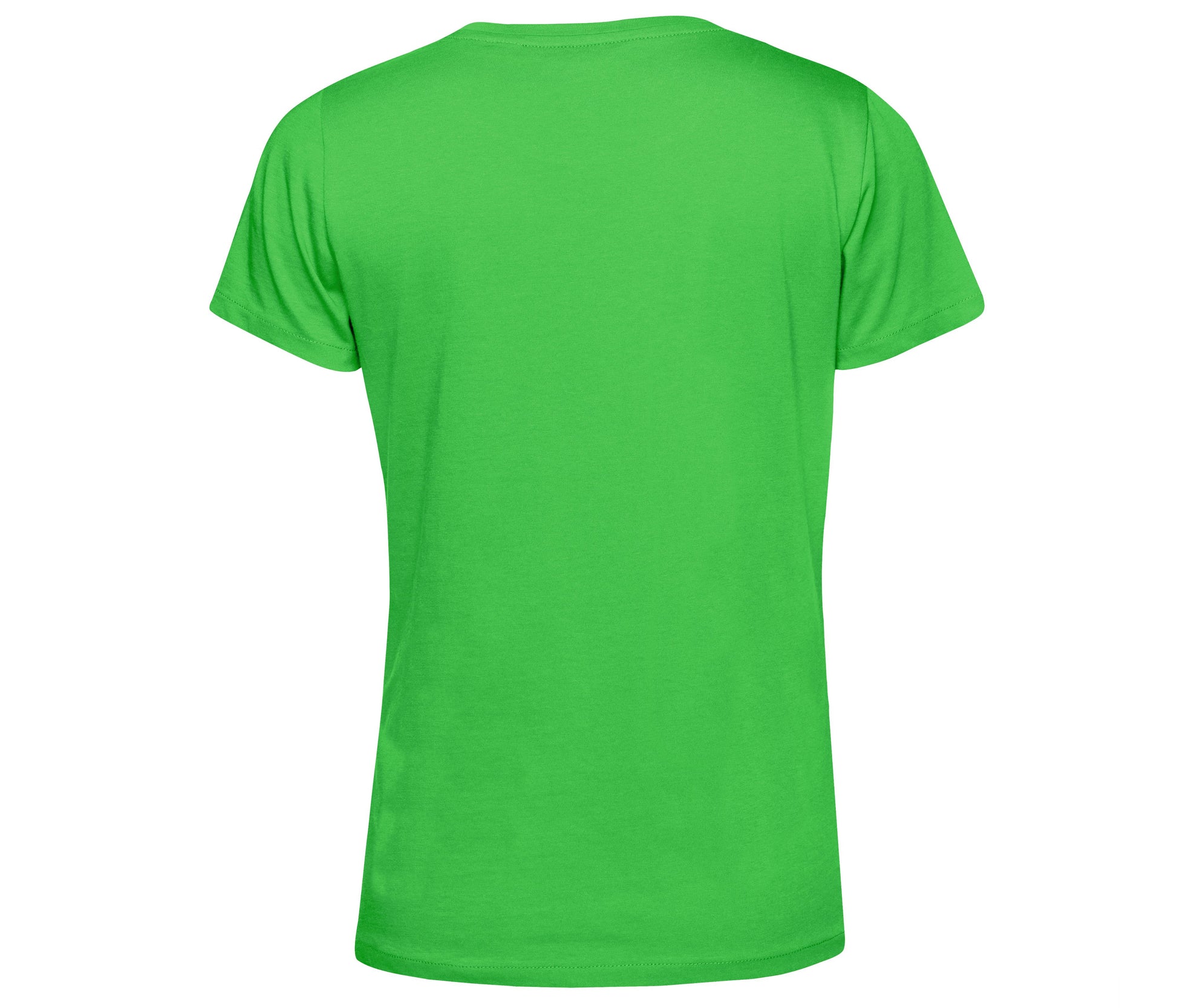 Tee-Shirt Femme Col Rond 150 Organique - Apple Green