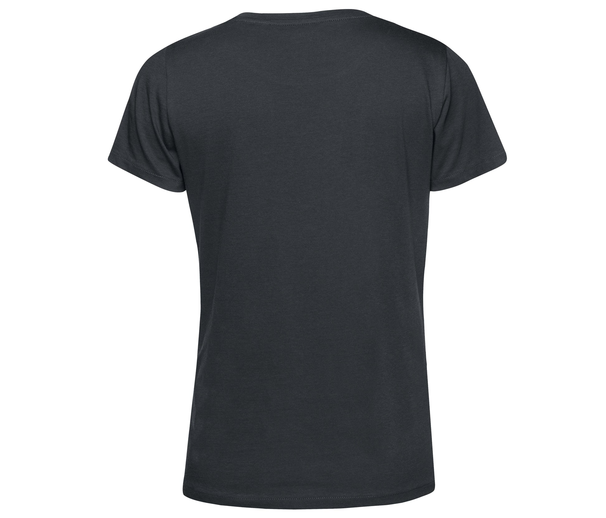 Tee-Shirt Femme Col Rond 150 Organique - Asphalt