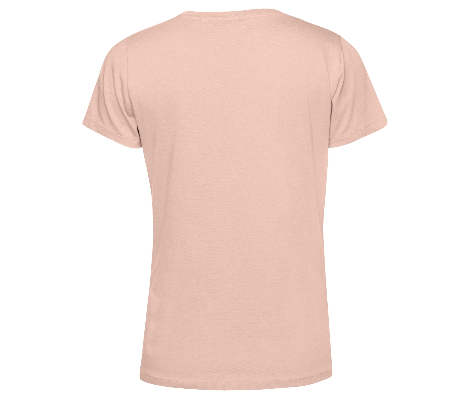Tee-Shirt Femme Col Rond 150 Organique - Soft Rose