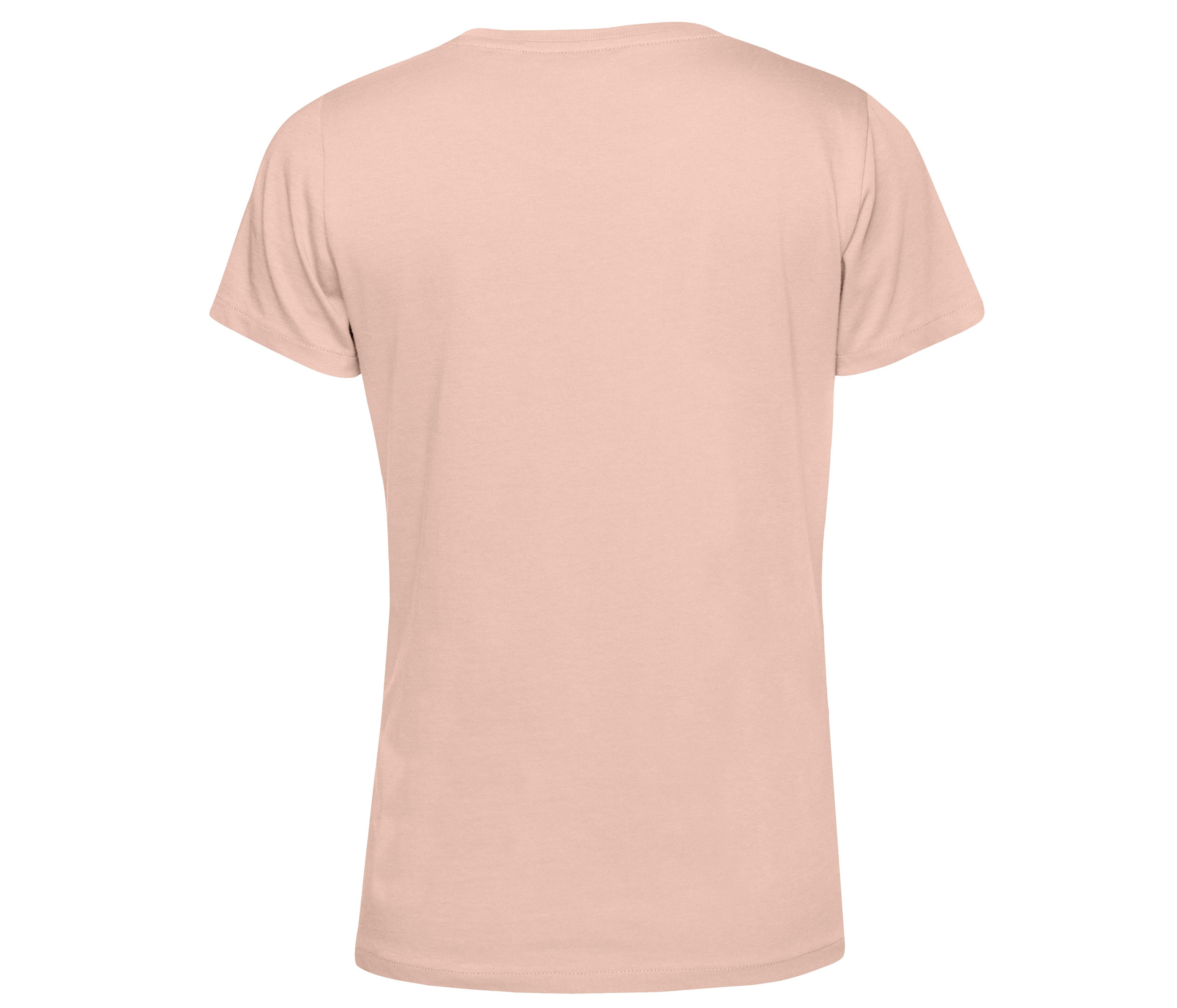 Tee-Shirt Femme Col Rond 150 Organique - Soft Rose