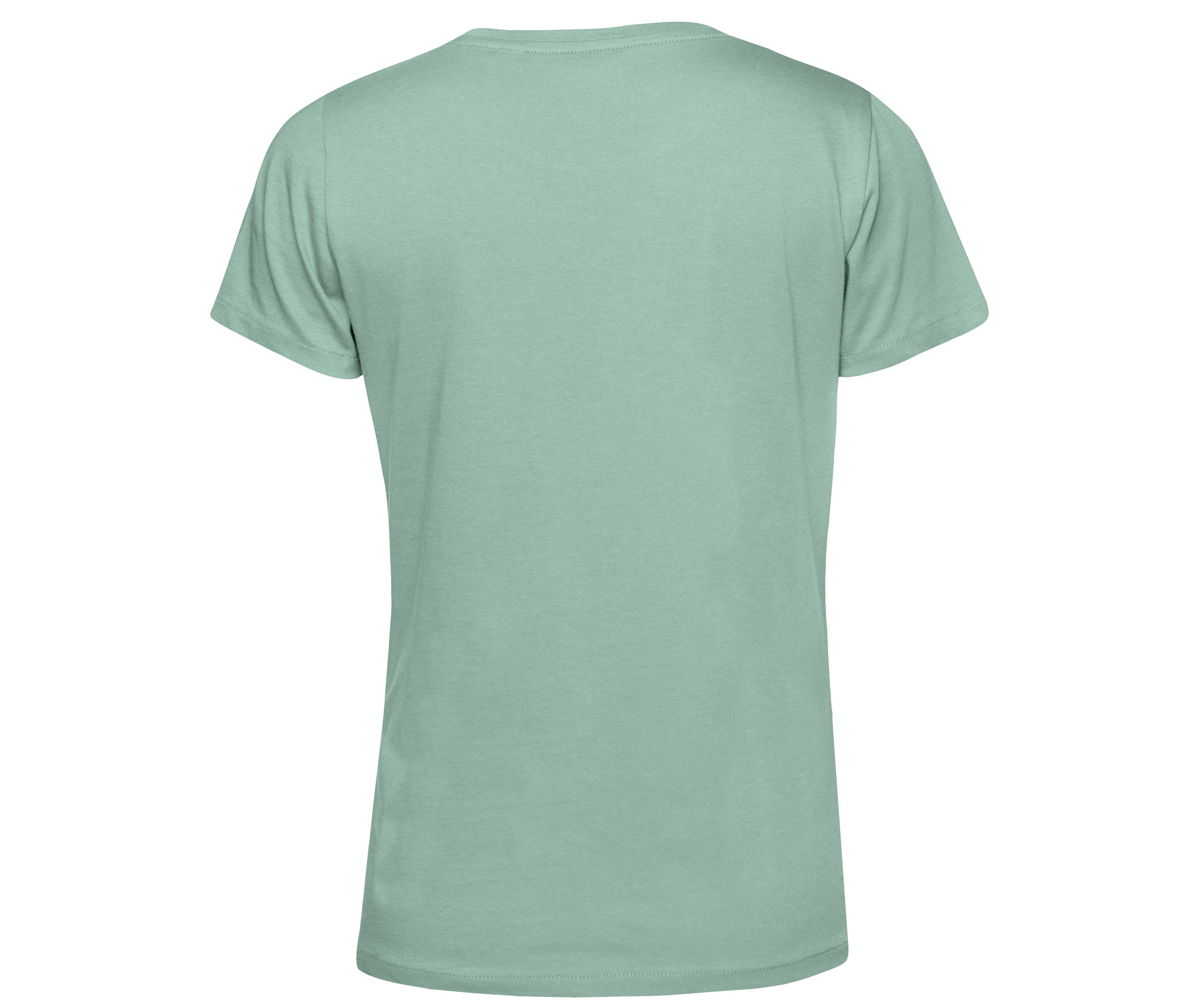 Tee-Shirt Femme Col Rond 150 Organique - Sage