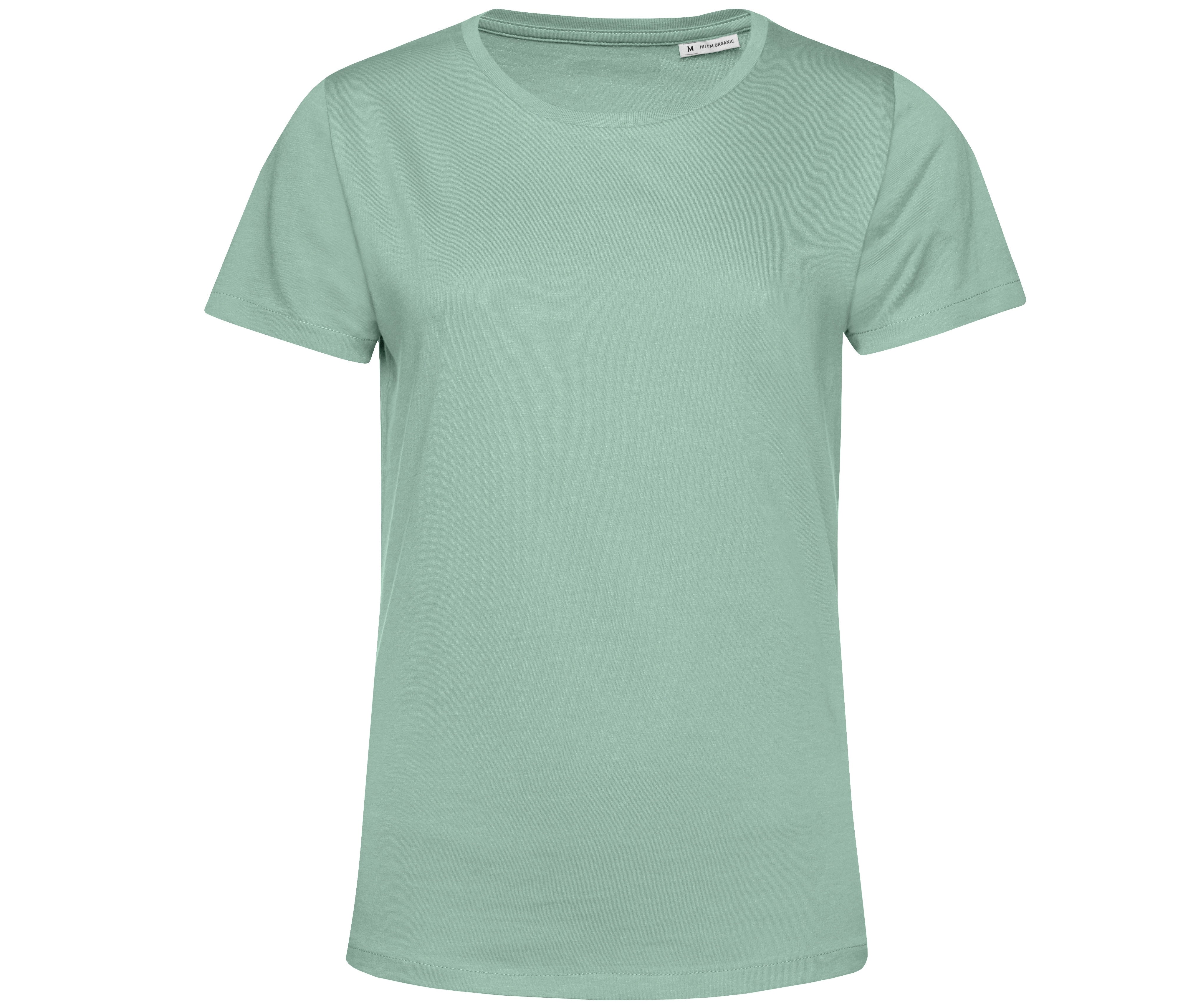 Tee-Shirt Femme Col Rond 150 Organique - Sage