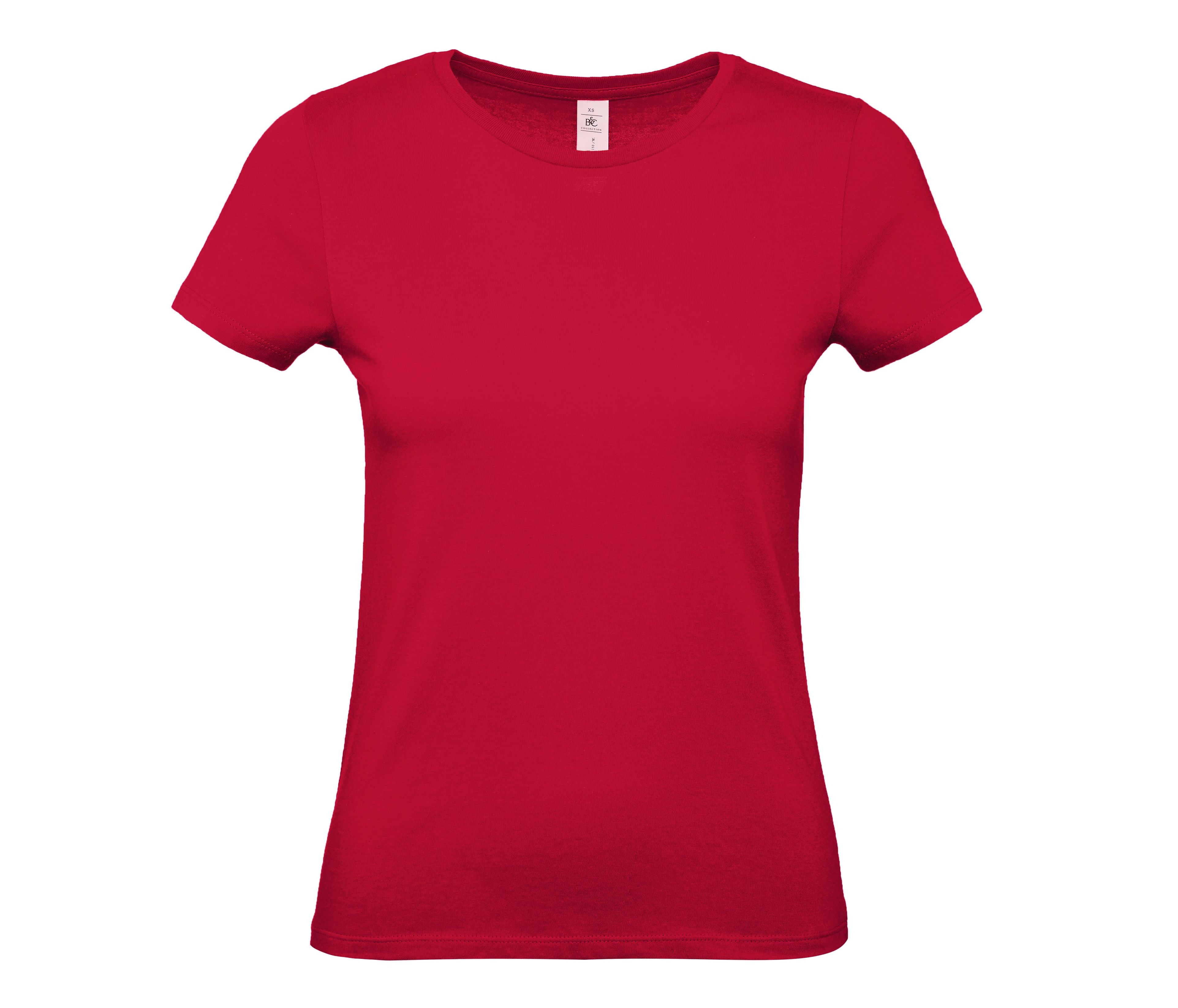 Tee-Shirt Femme Col Rond 150 - Deep Red