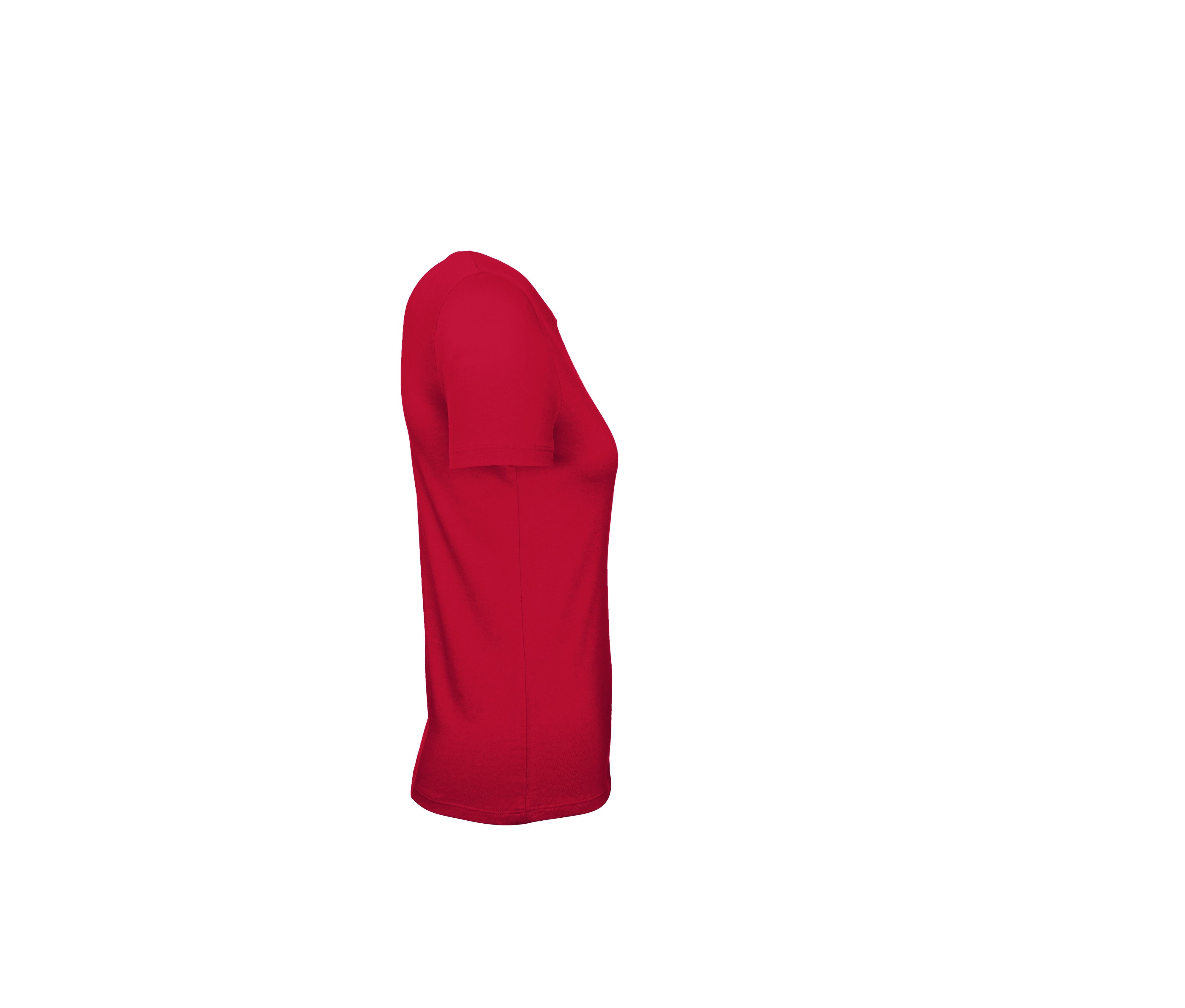 Tee-Shirt Femme Col Rond 150 - Deep Red