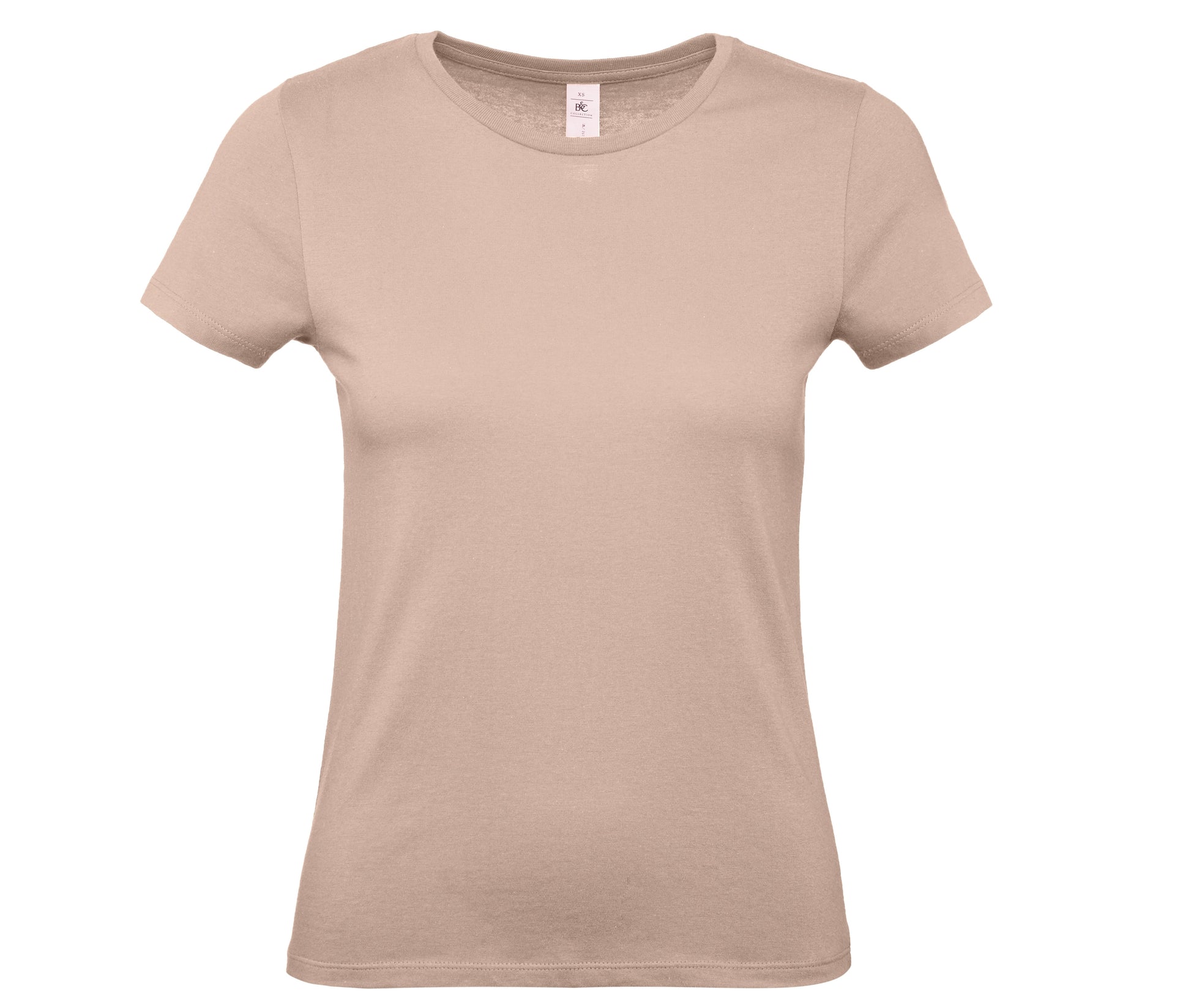 Tee-Shirt Femme Col Rond 150 - Millennial Pink