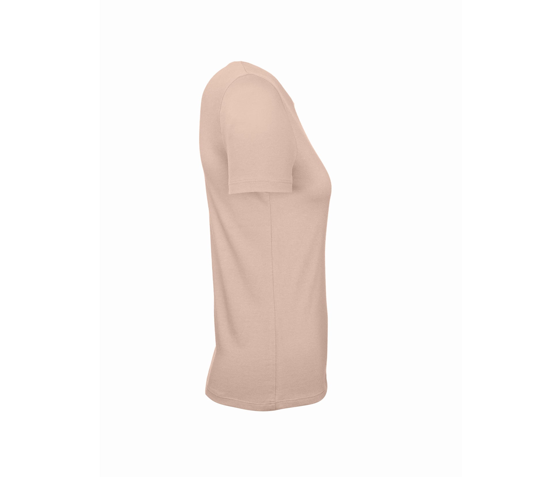 Tee-Shirt Femme Col Rond 150 - Millennial Pink