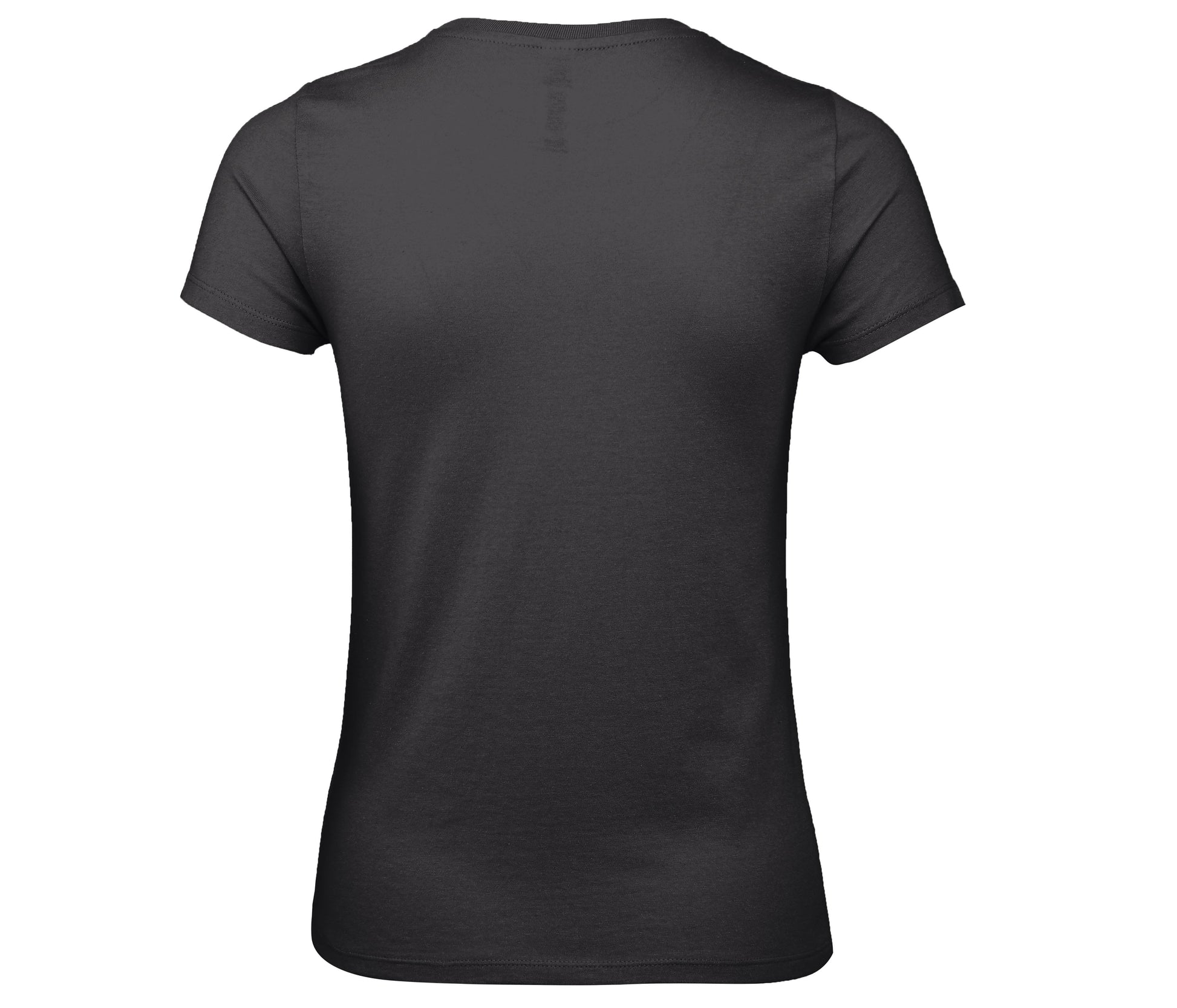 Tee-Shirt Femme Col Rond 150 - Black Pure