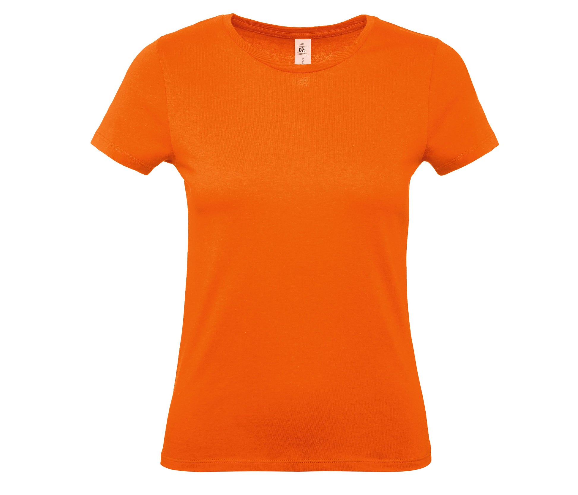 Tee-Shirt Femme Col Rond 150 - Orange