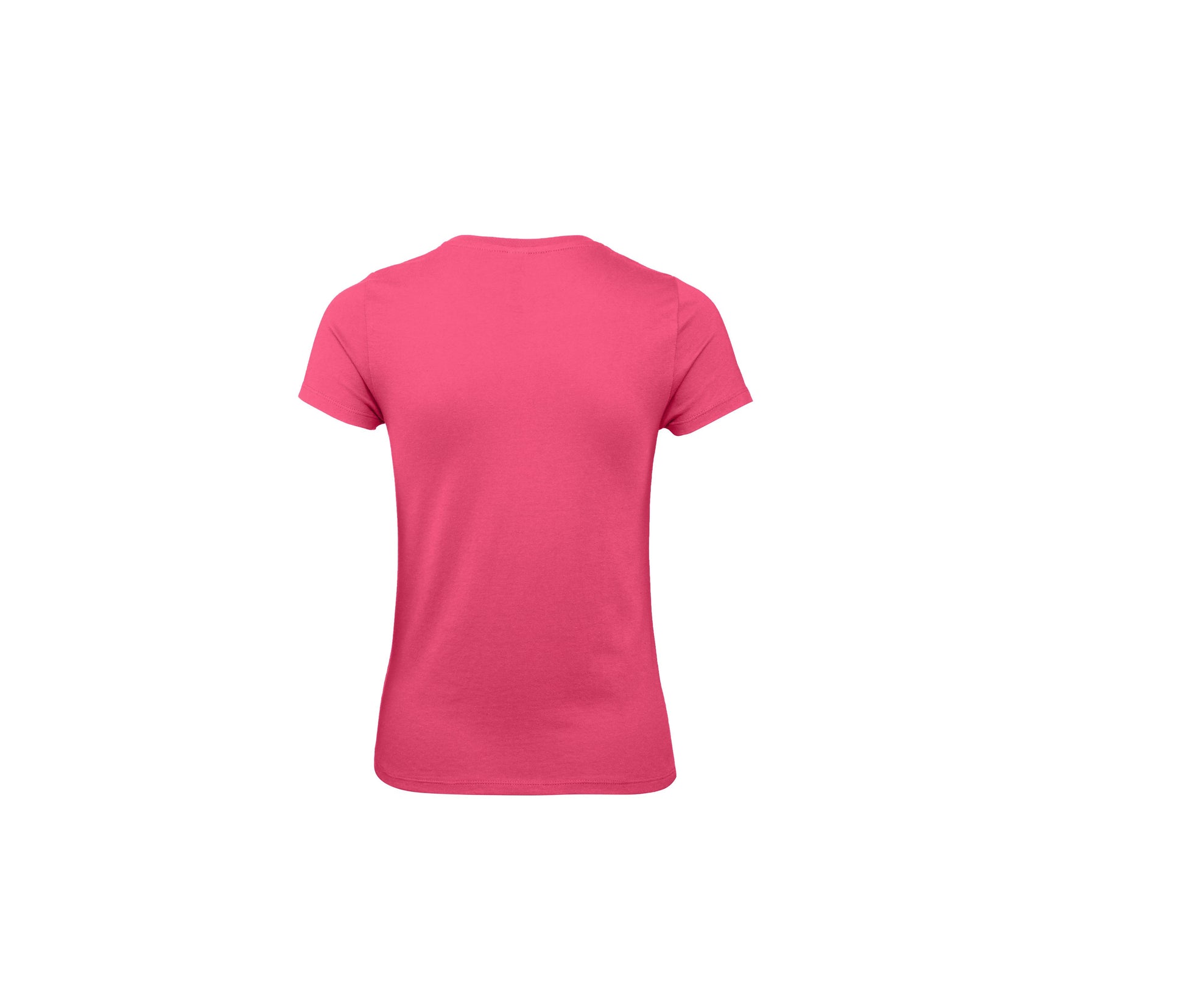 Tee-Shirt Femme Col Rond 150 - Fuchsia