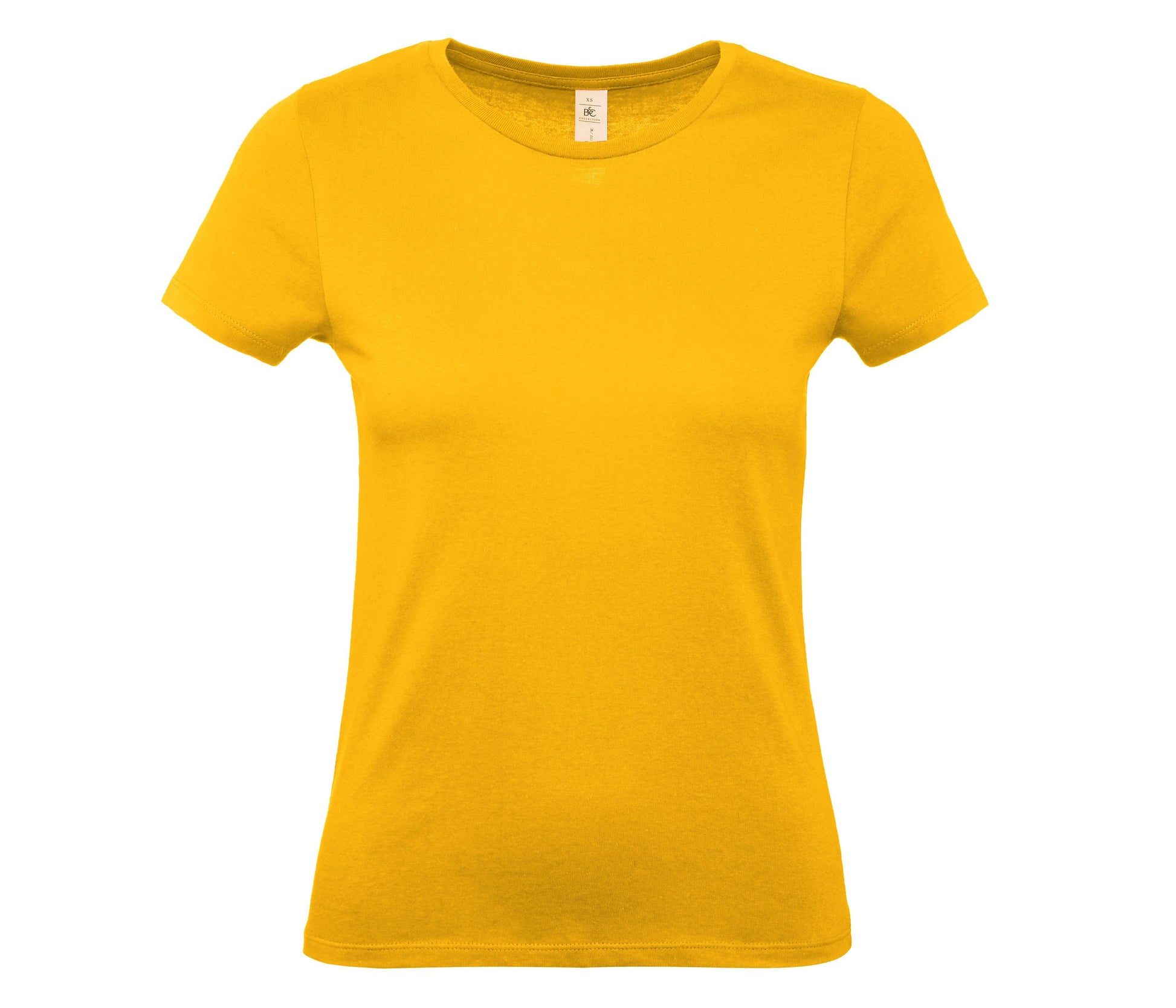 Tee-Shirt Femme Col Rond 150 - Gold