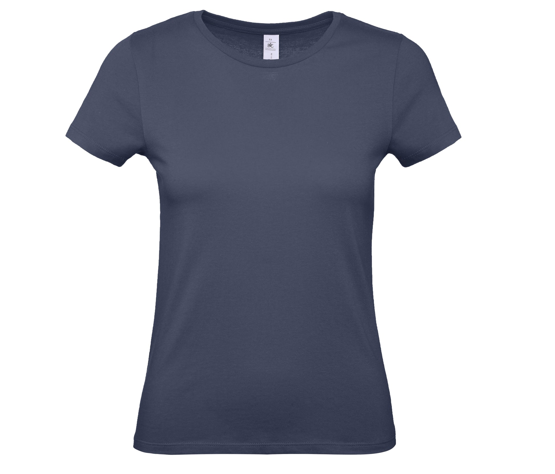 Tee-Shirt Femme Col Rond 150 - Denim