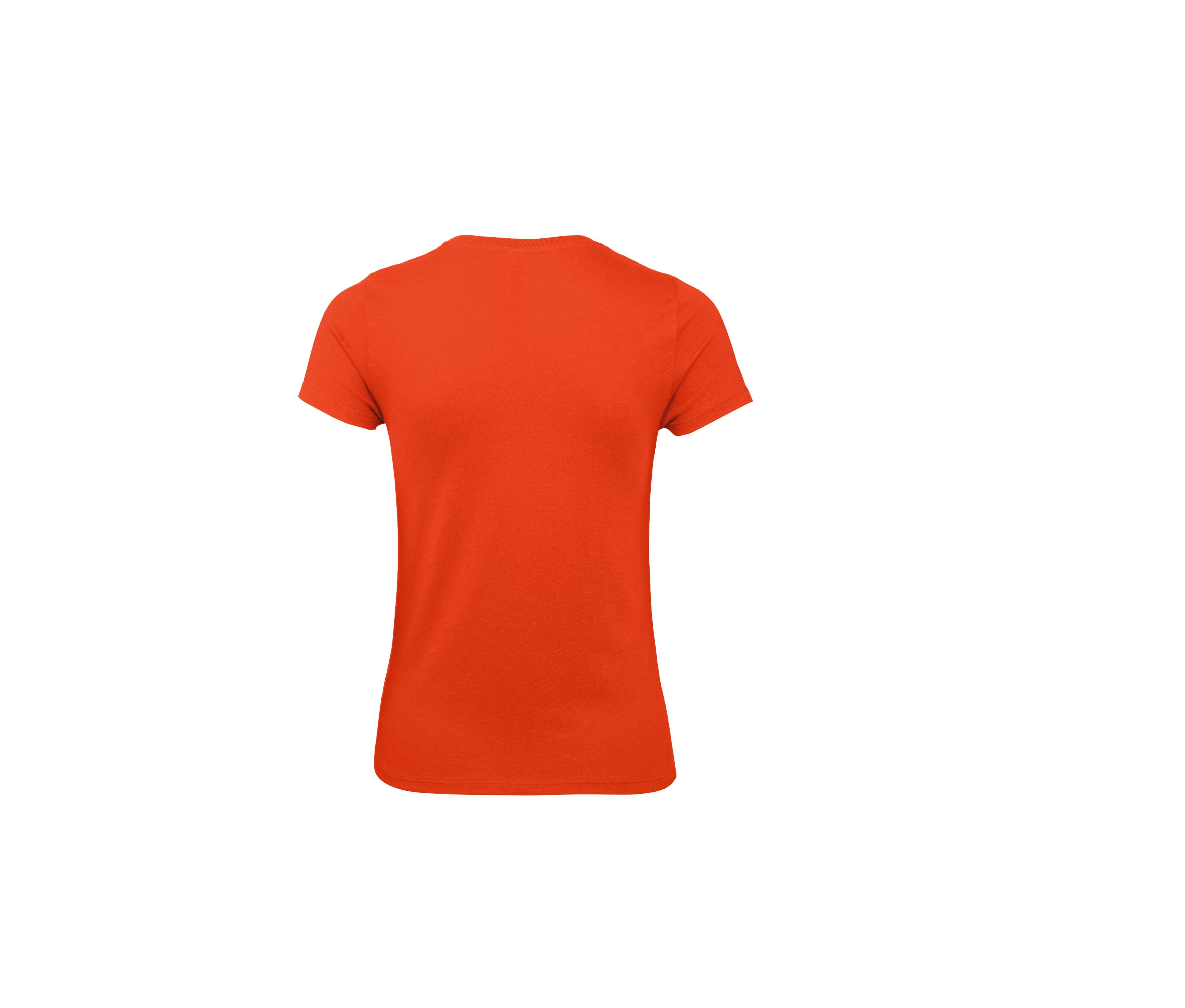 Tee-Shirt Femme Col Rond 150 - Fire Red