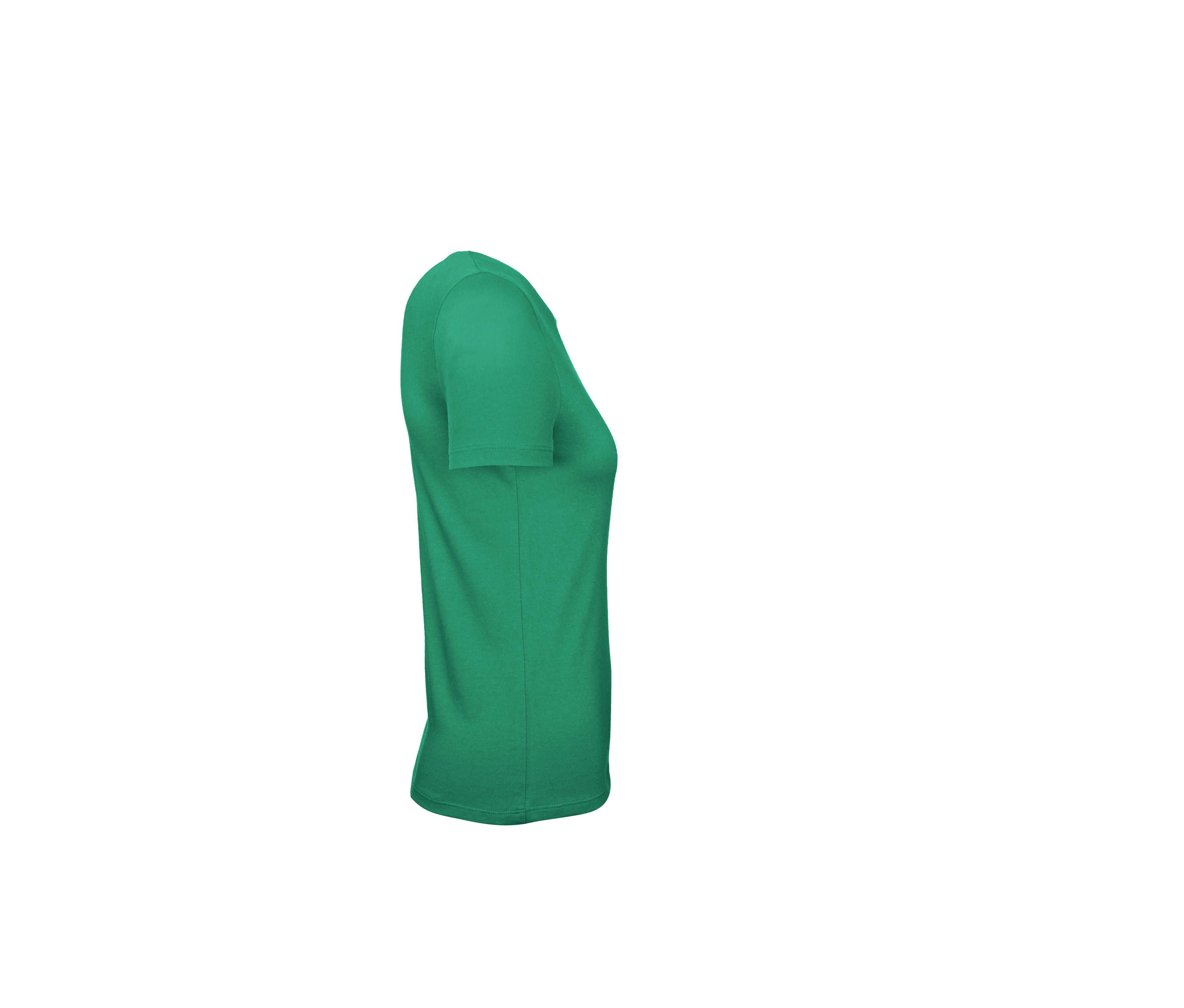 Tee-Shirt Femme Col Rond 150 - Kelly Green