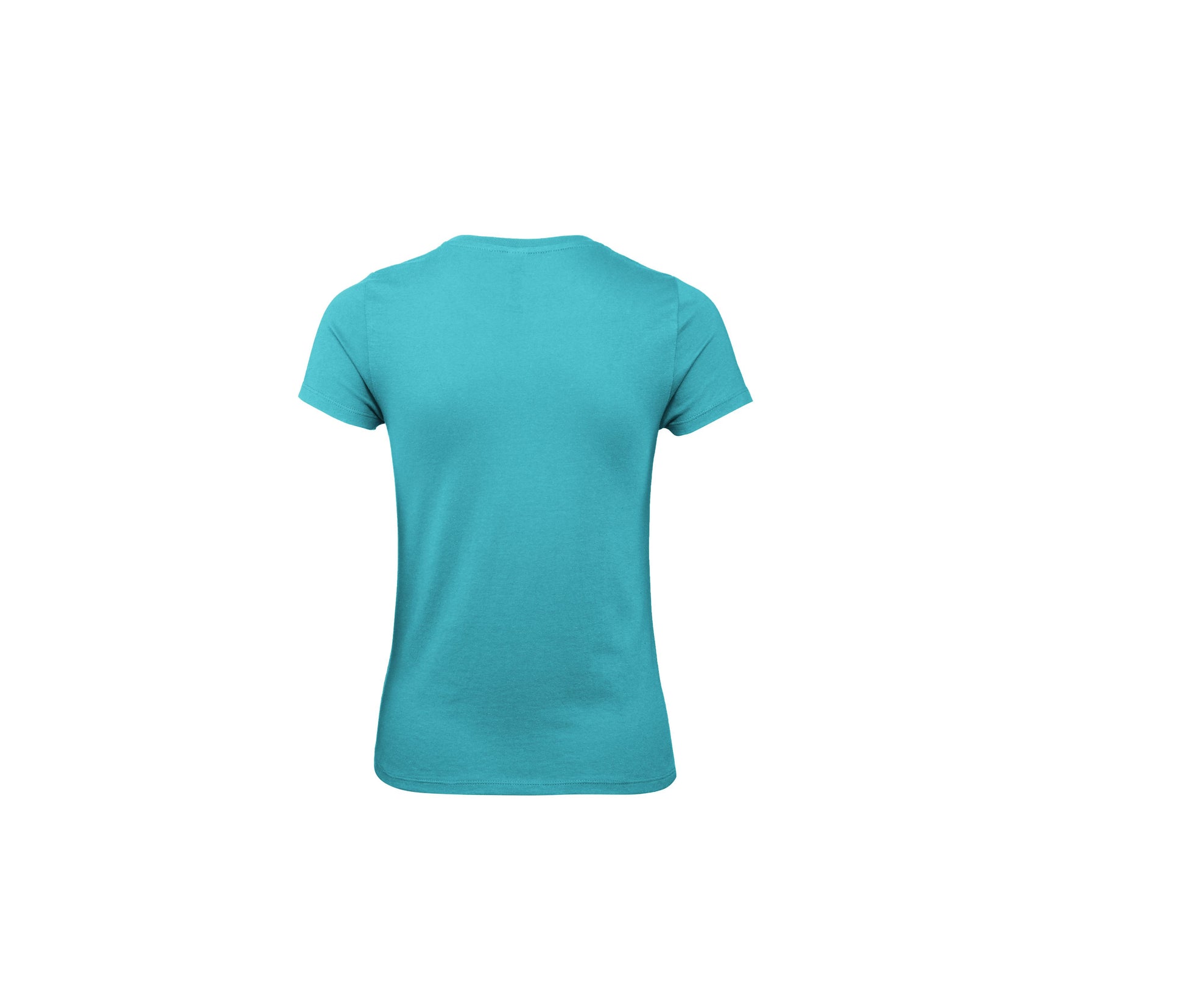 Tee-Shirt Femme Col Rond 150 - Real Turquoise