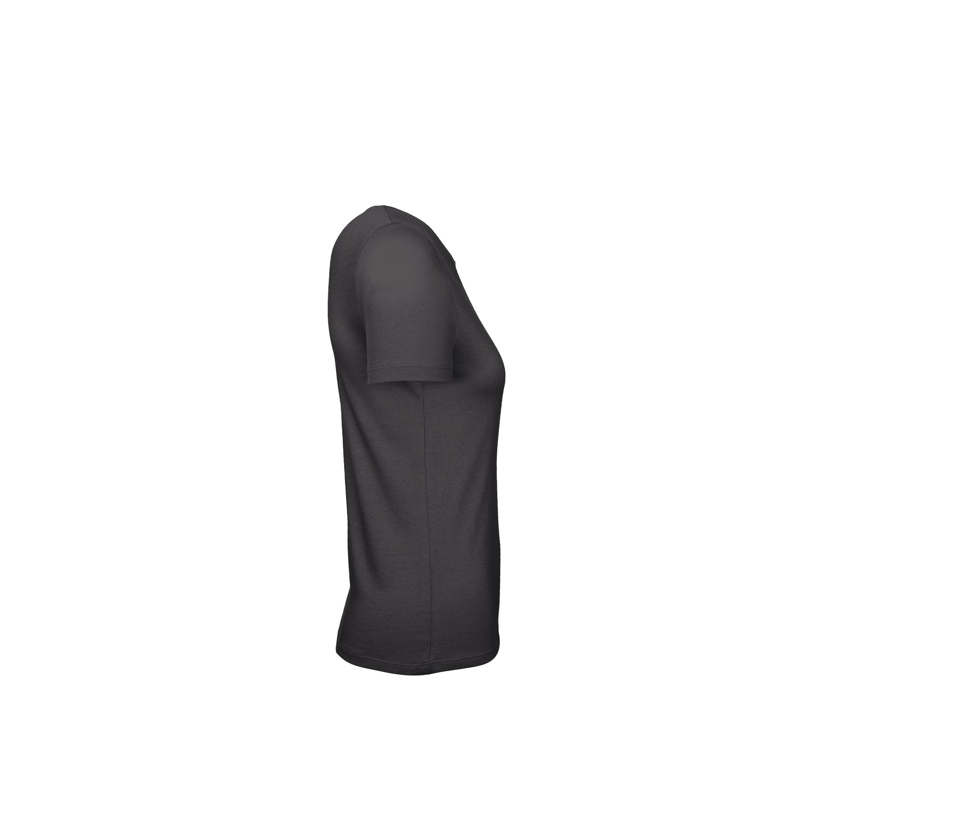 Tee-Shirt Femme Col Rond 150 - Used Black