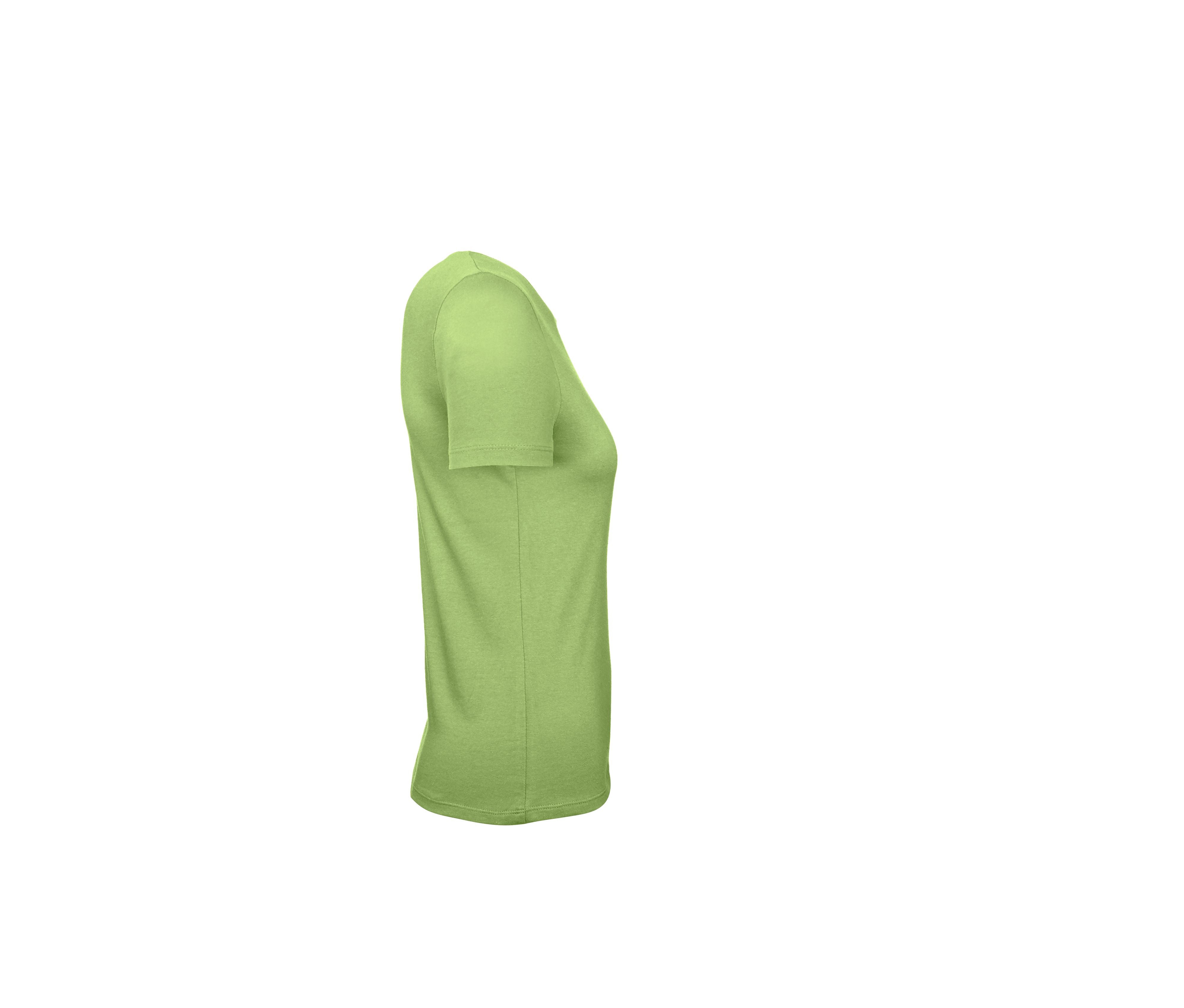 Tee-Shirt Femme Col Rond 150 - Pistachio