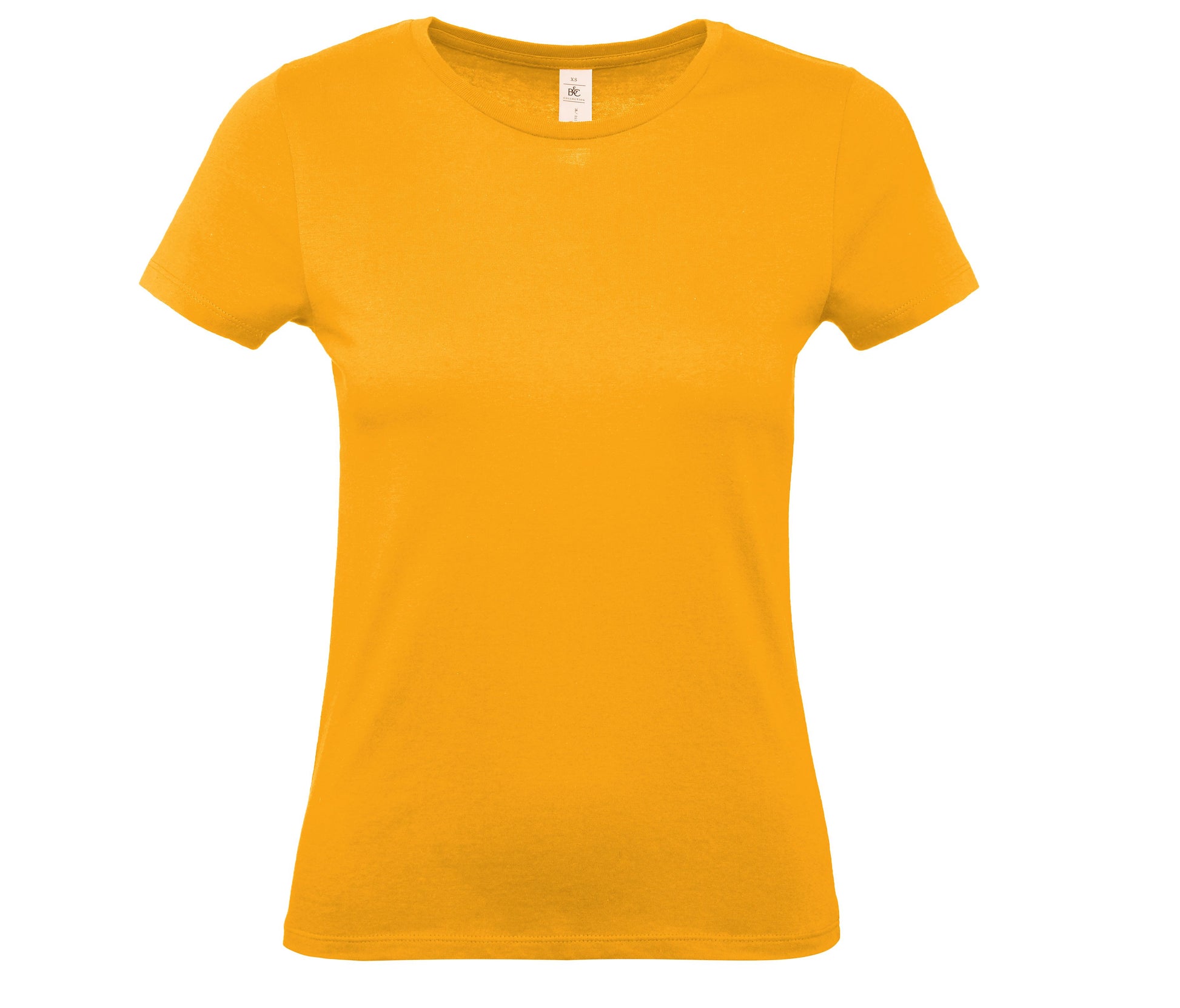 Tee-Shirt Femme Col Rond 150 - Apricot