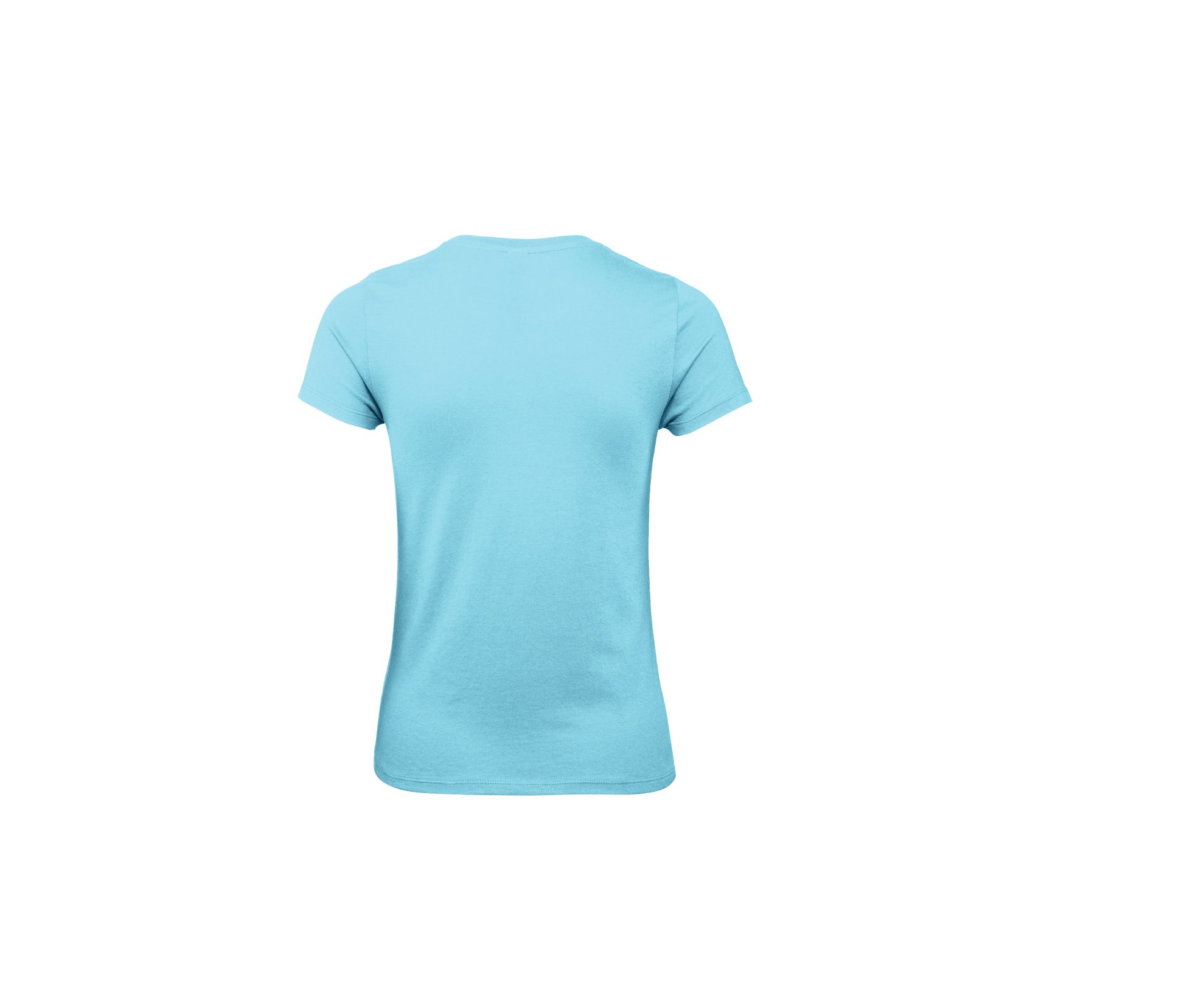 Tee-Shirt Femme Col Rond 150 - Turquoise