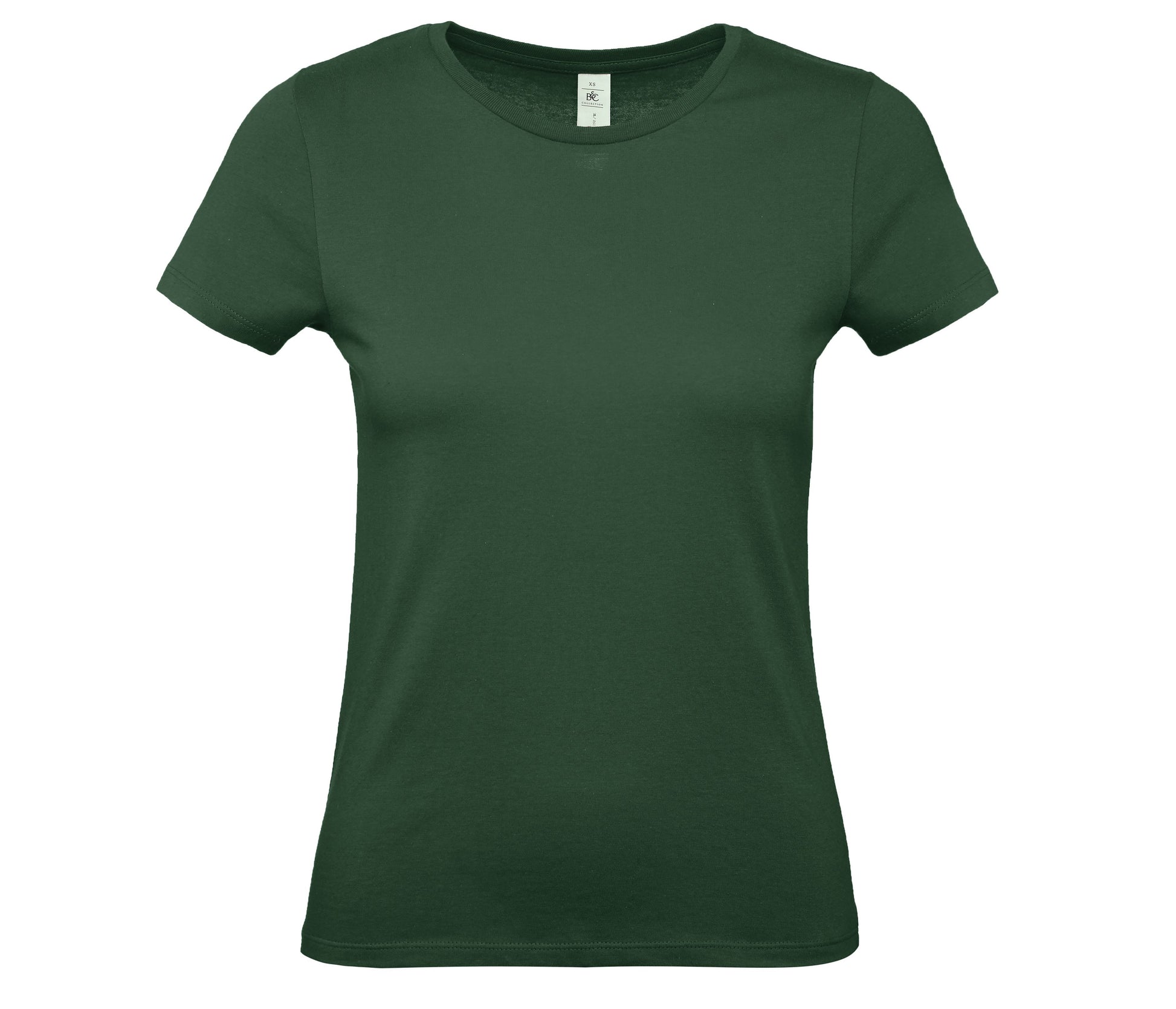 Tee-Shirt Femme Col Rond 150 - Bottle Green