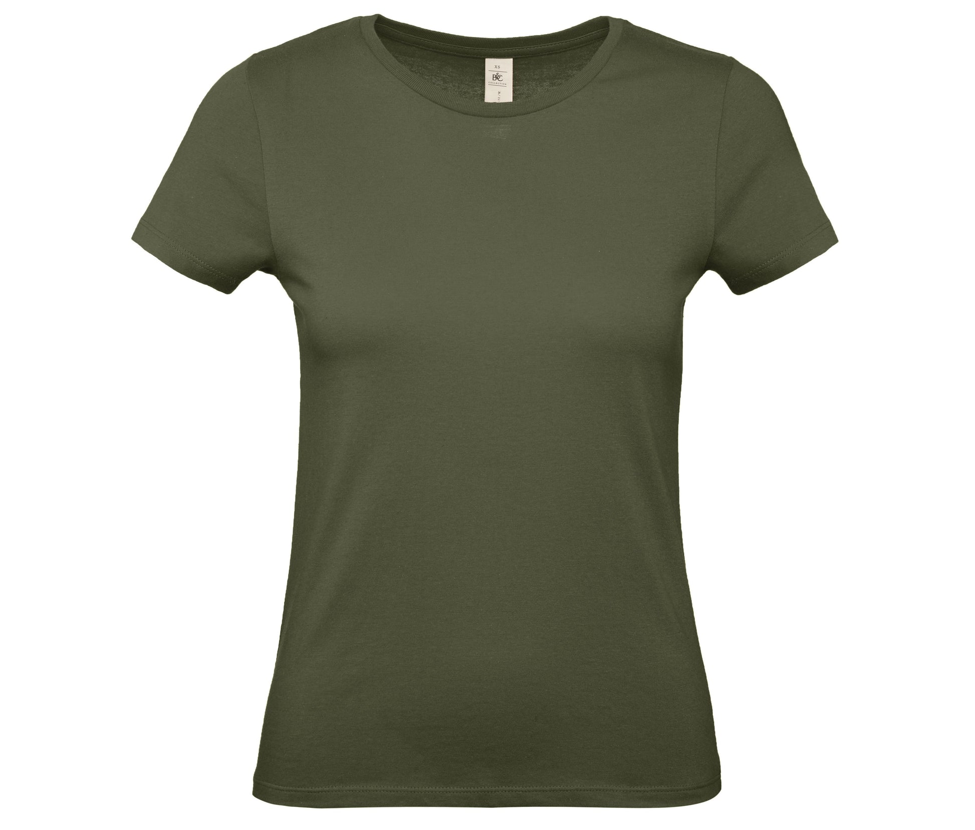 Tee-Shirt Femme Col Rond 150 - Urban Khaki
