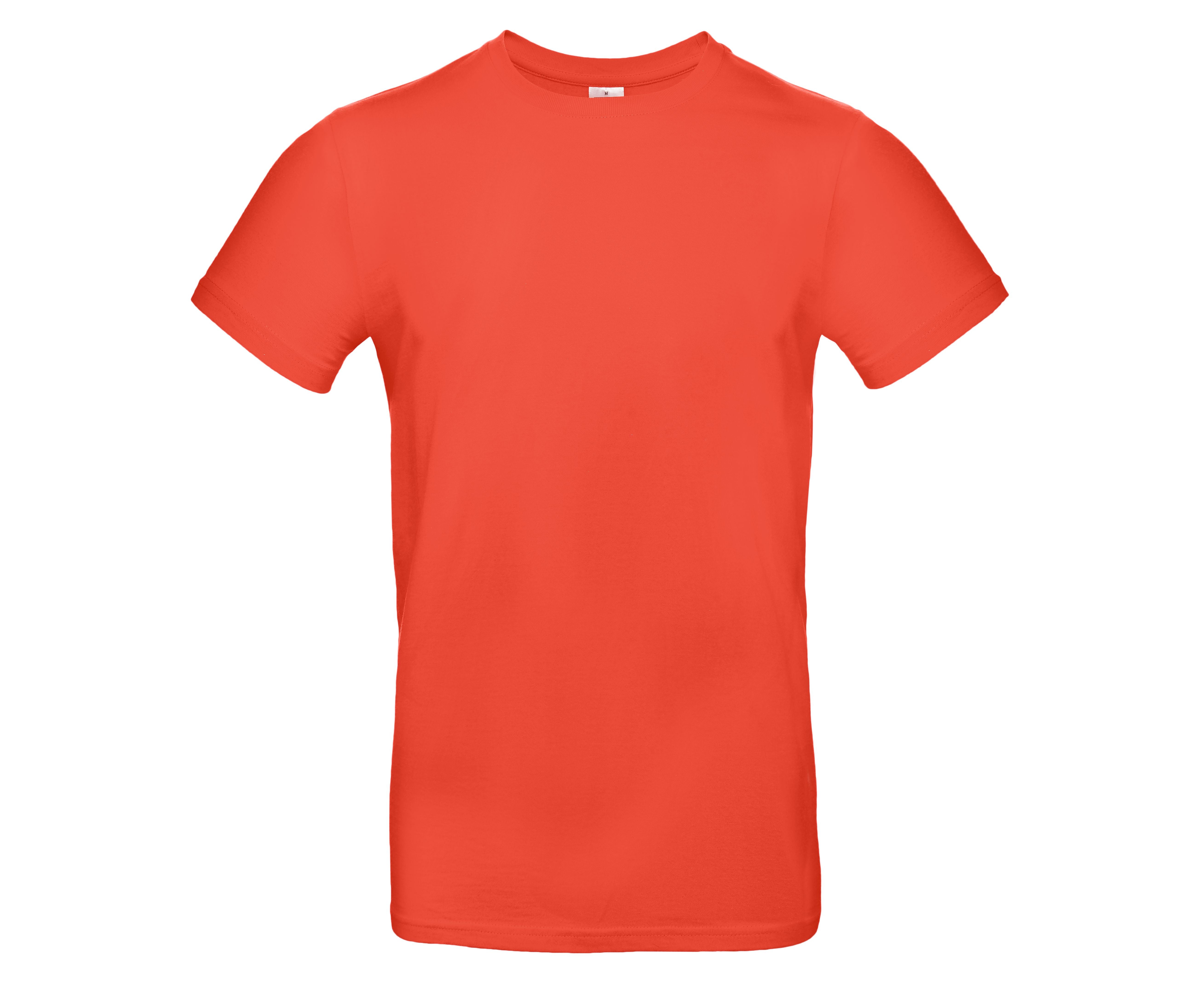 Tee-Shirt Homme Col Rond 190 - Sunset Orange