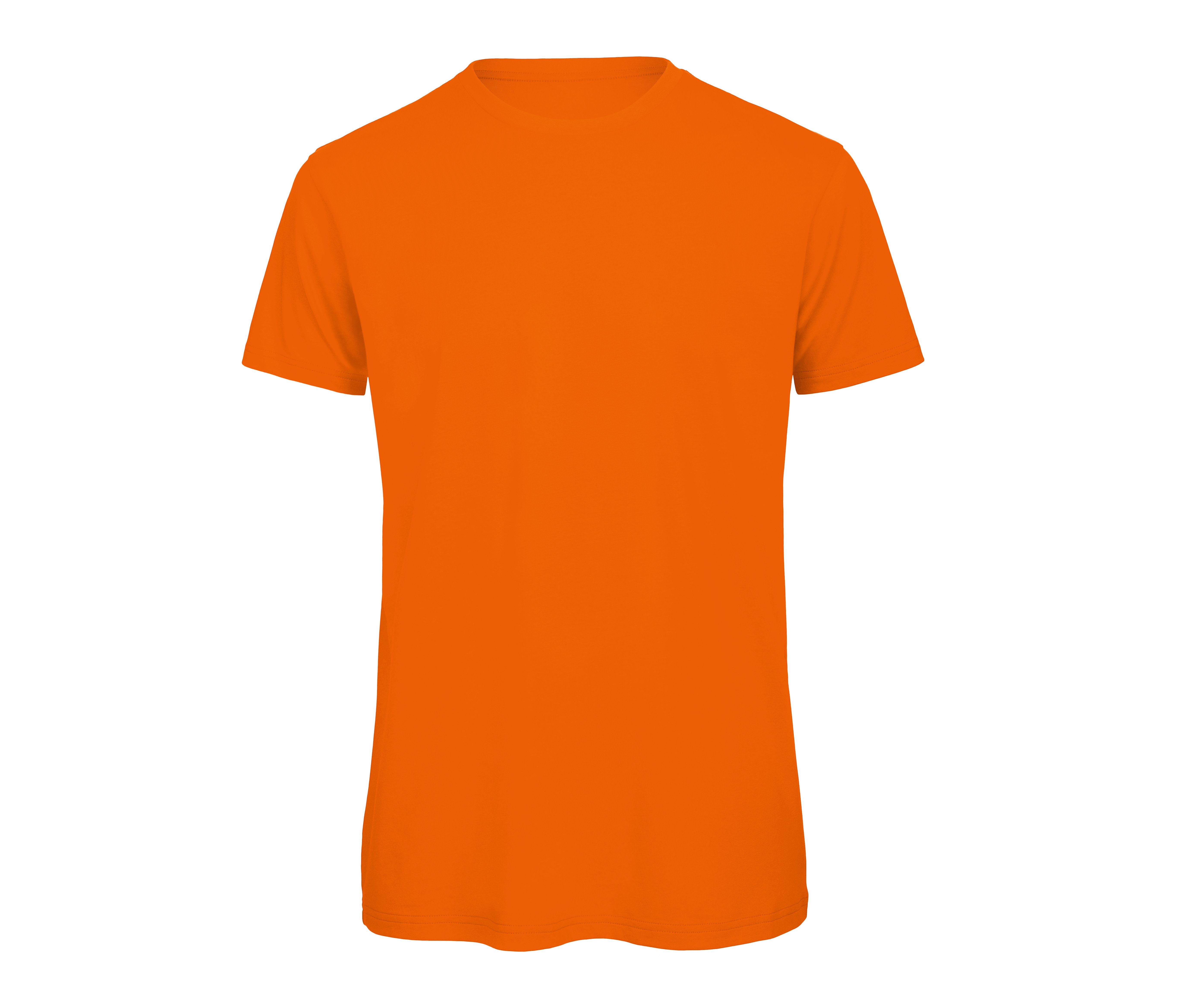 Tee-Shirt Homme Coton Bio - Orange