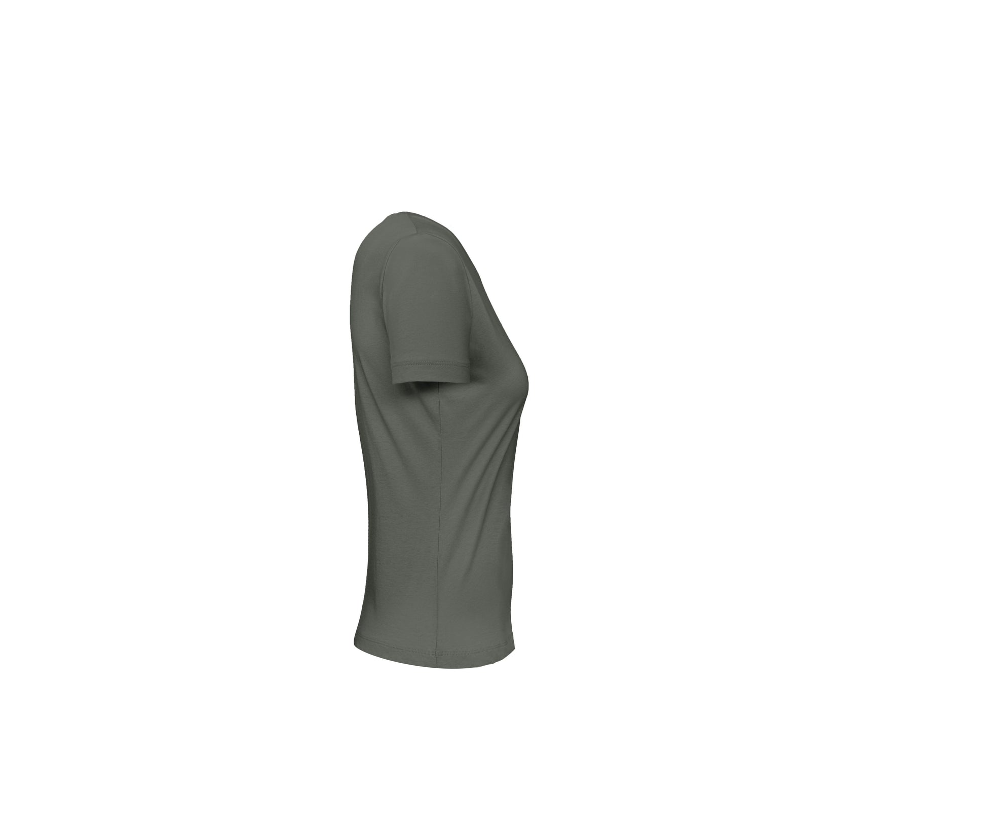 Tee-Shirt Femme Coton Bio - Millennial Khaki