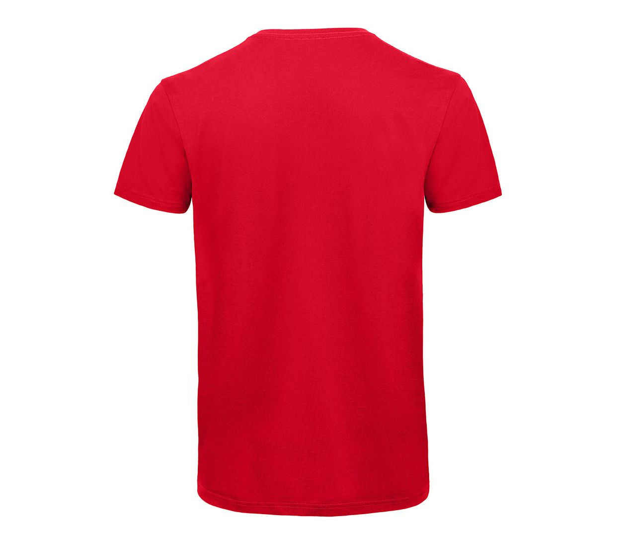 Tee-Shirt Homme Col V en Coton Bio - Red
