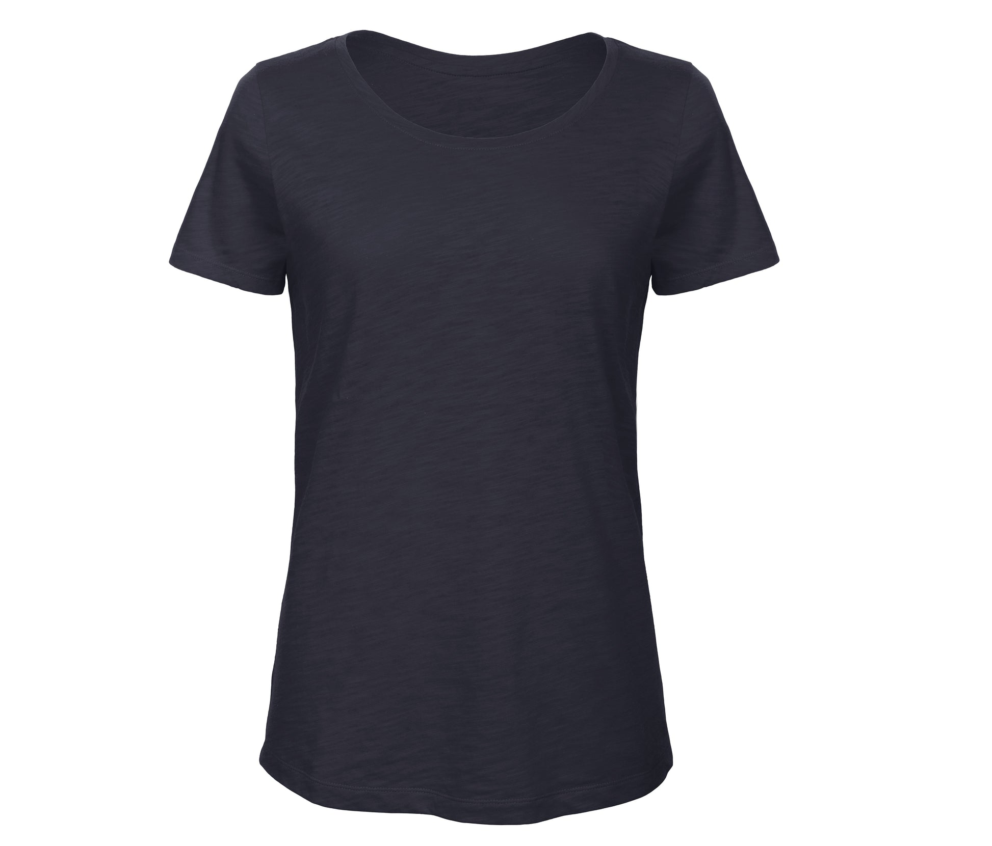 Tee-Shirt Femme Slub en Coton Bio - Chic Navy