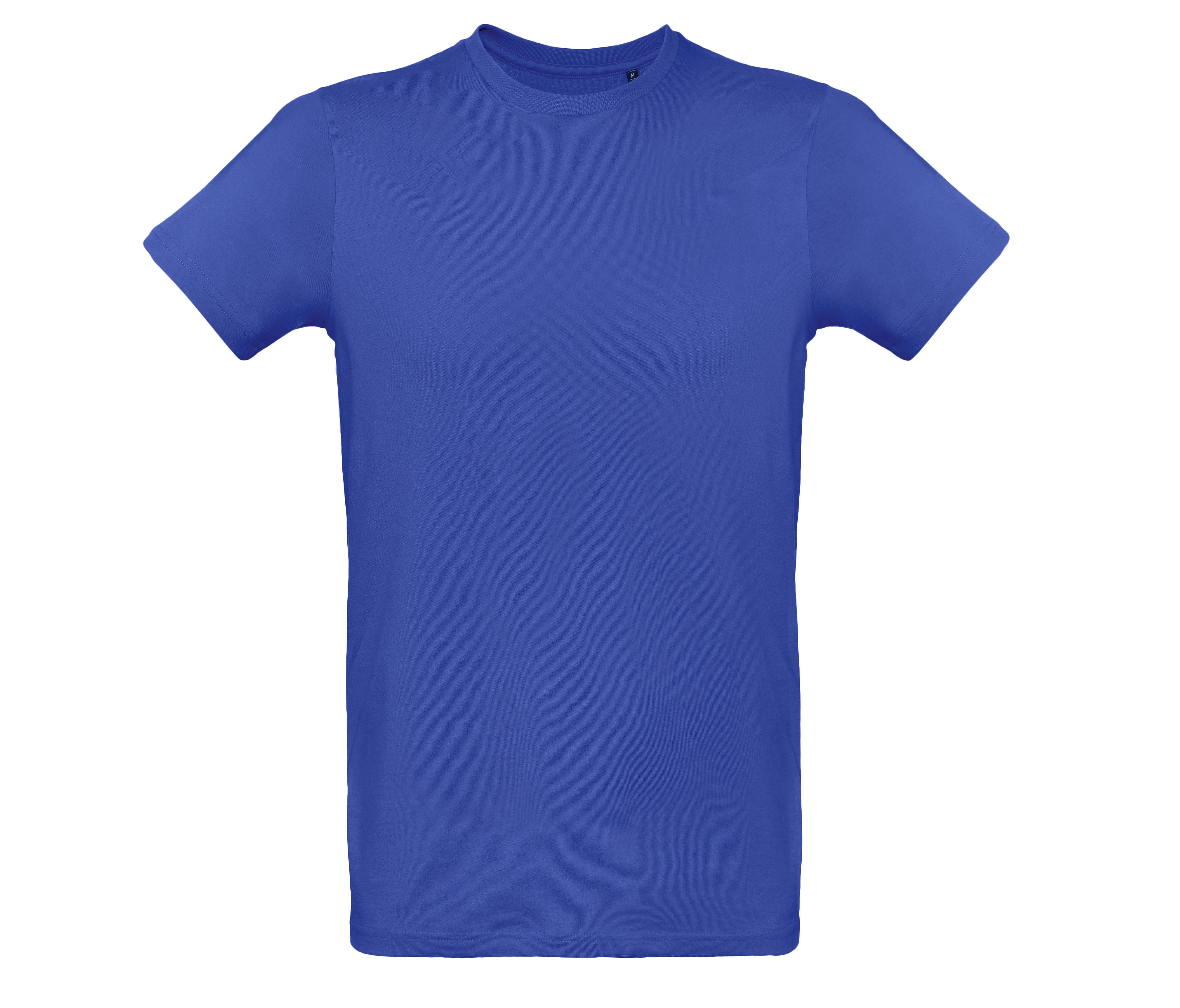 Tee-Shirt Coton Bio Homme - Cobalt Blue